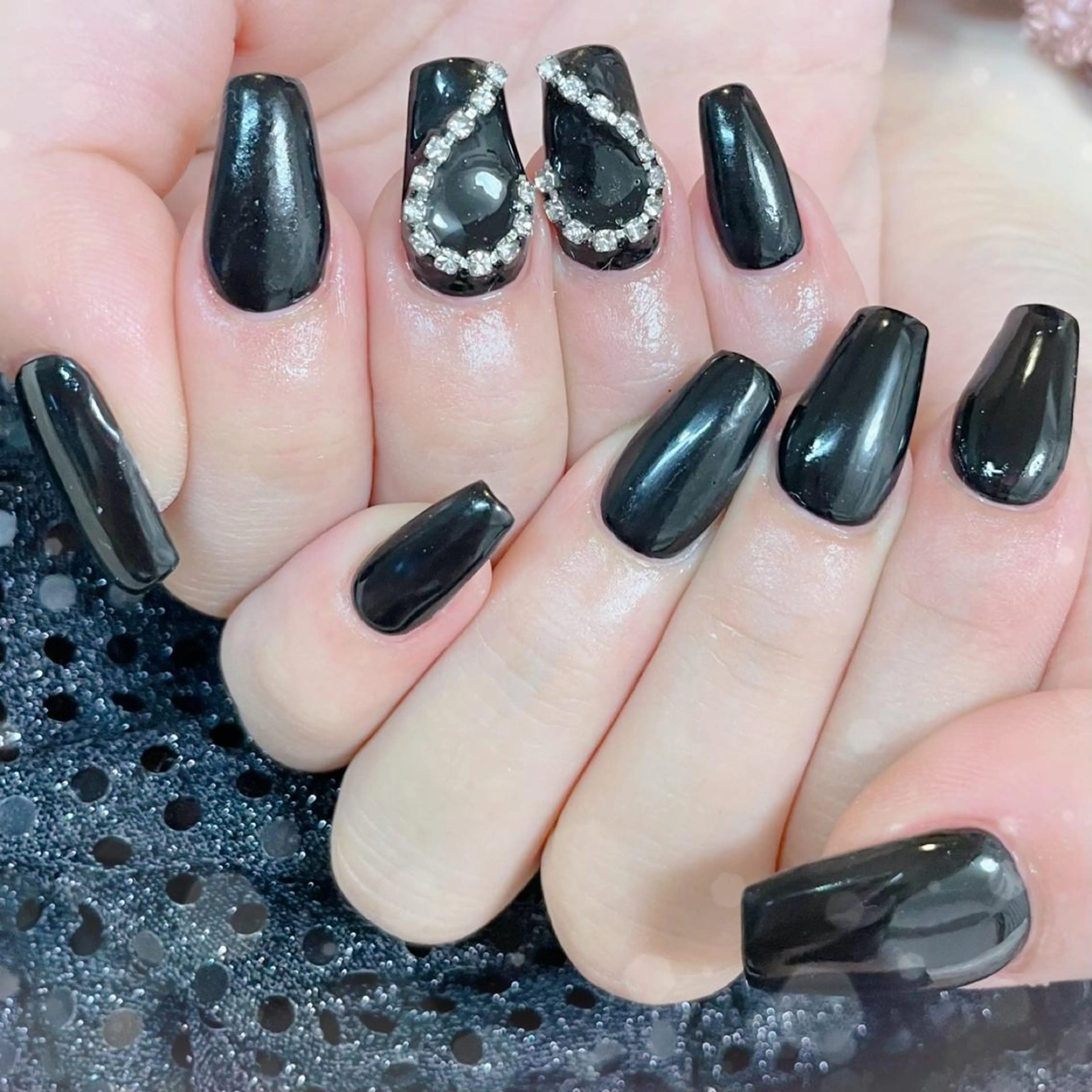 ネイル ハート ハンドネイル ハンドケア MoON...❤︎ MeGuのネイルデザイン