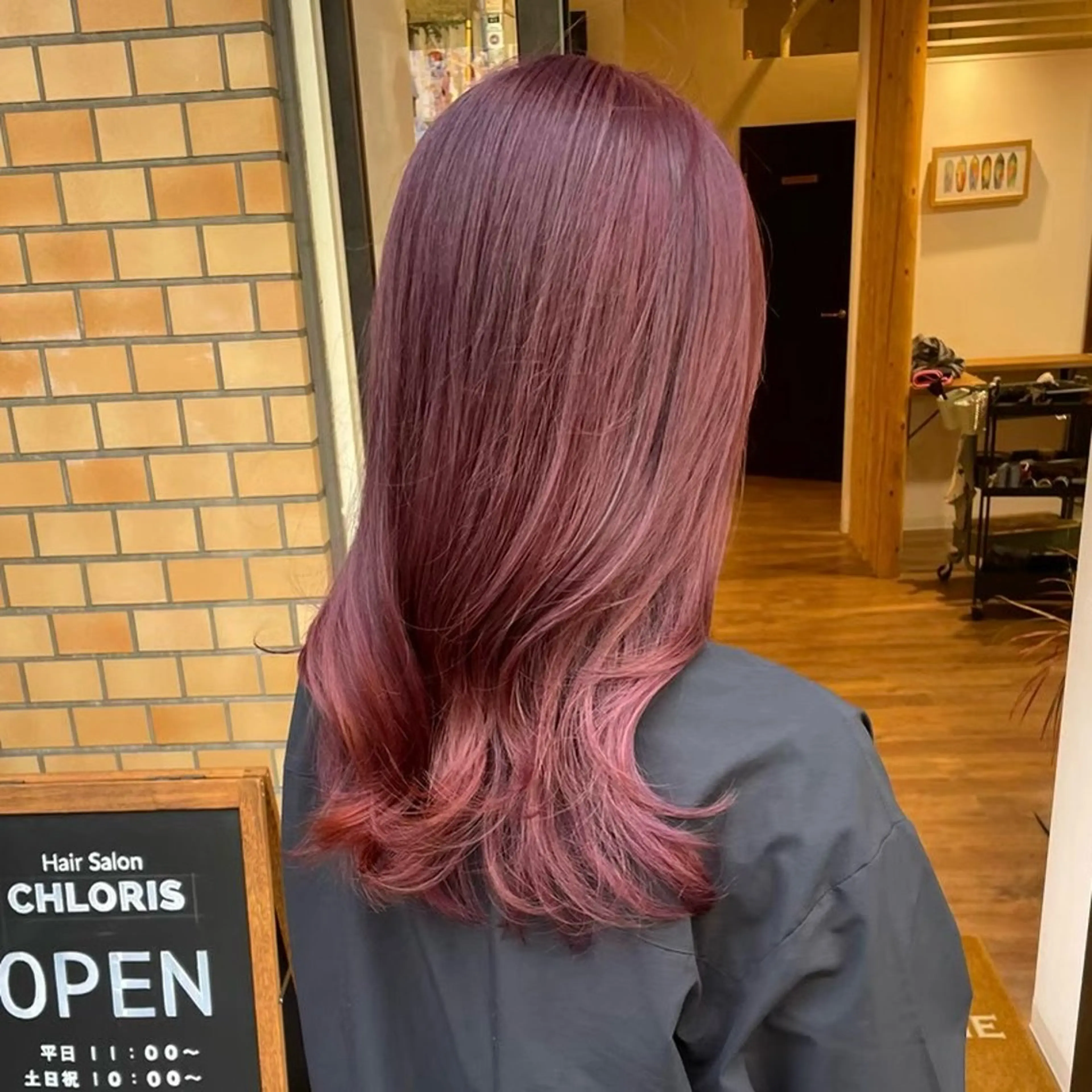 ロング カラー tidasmile /カラー/カットのヘアスタイル