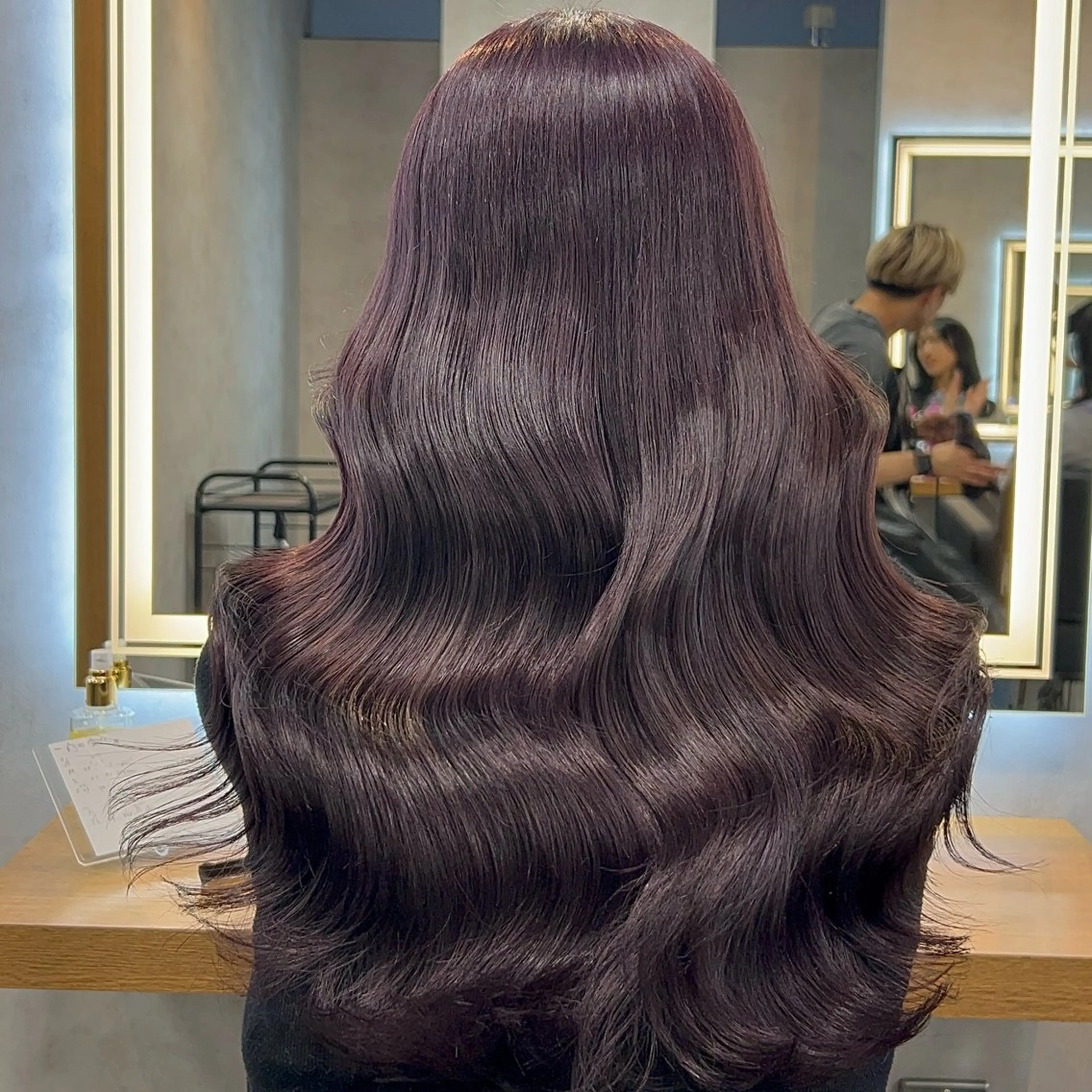 ロング カラー ヘアカラー トリートメント ブリーチなしの達人 🌈KAITOのヘアスタイル