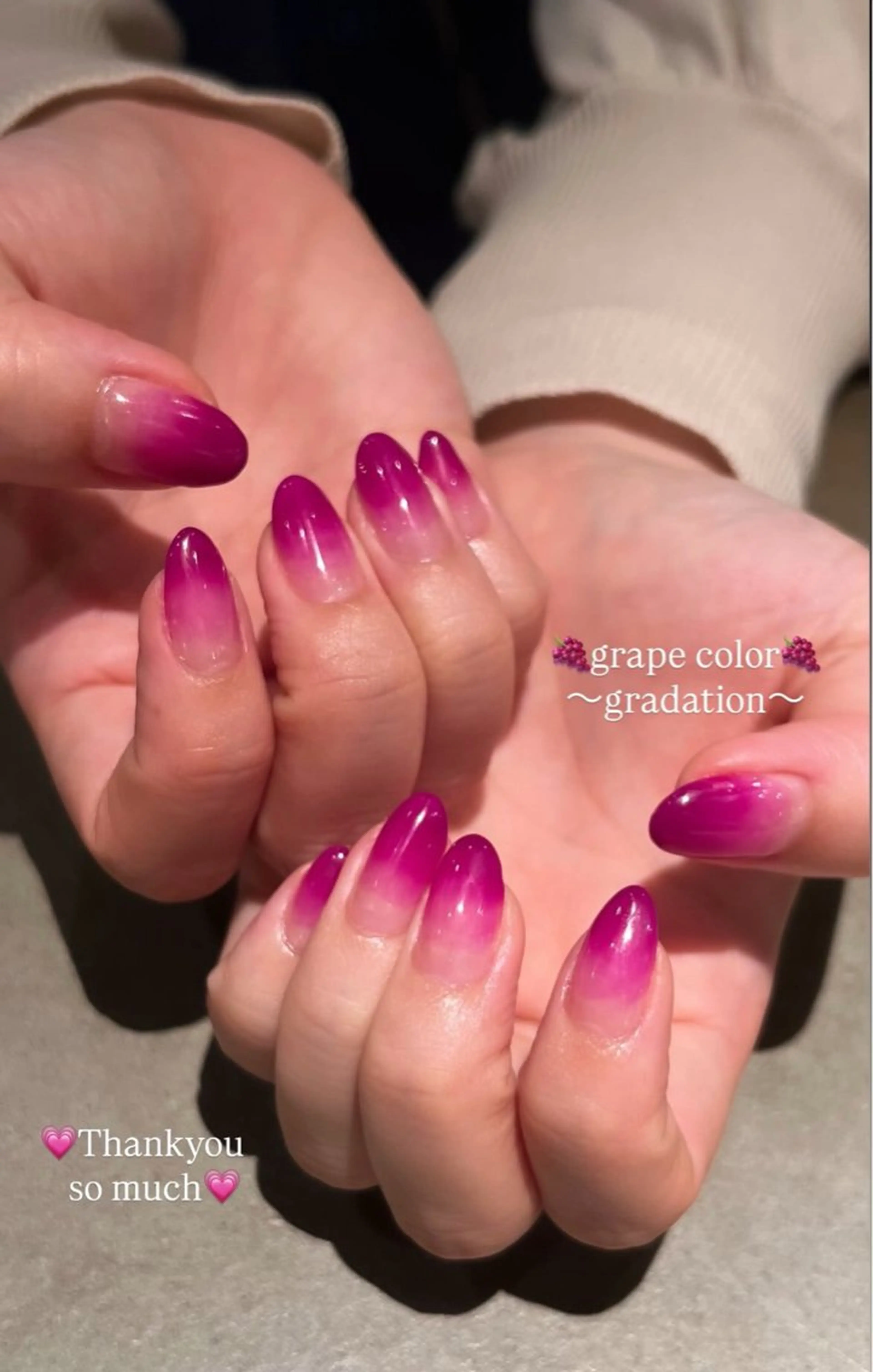 ネイル ワンカラーネイル ハンドネイル ウエチ ノリカ🐸のネイルデザイン