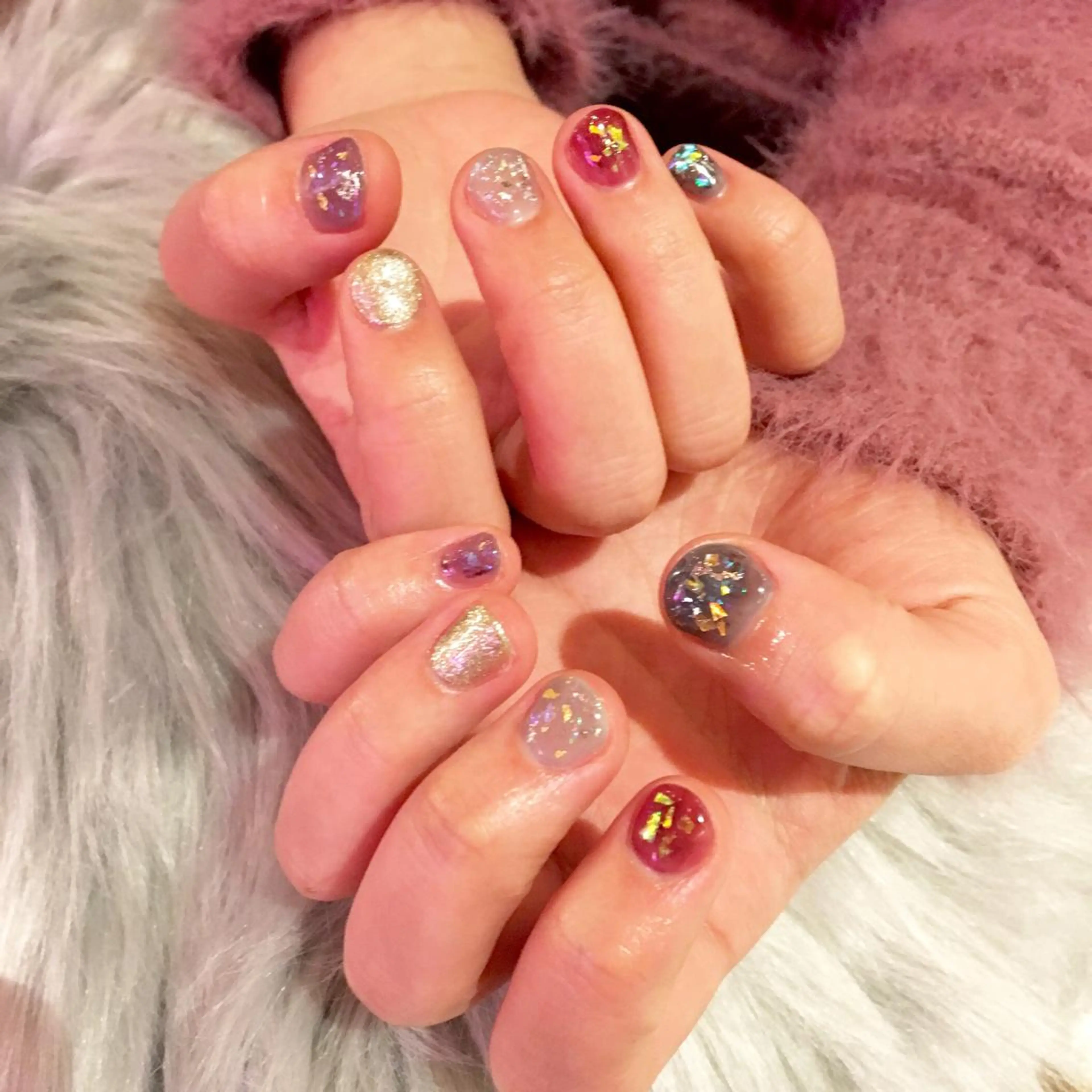 ネイル ニュアンスネイル ハンドネイル ERI Nailistのネイルデザイン