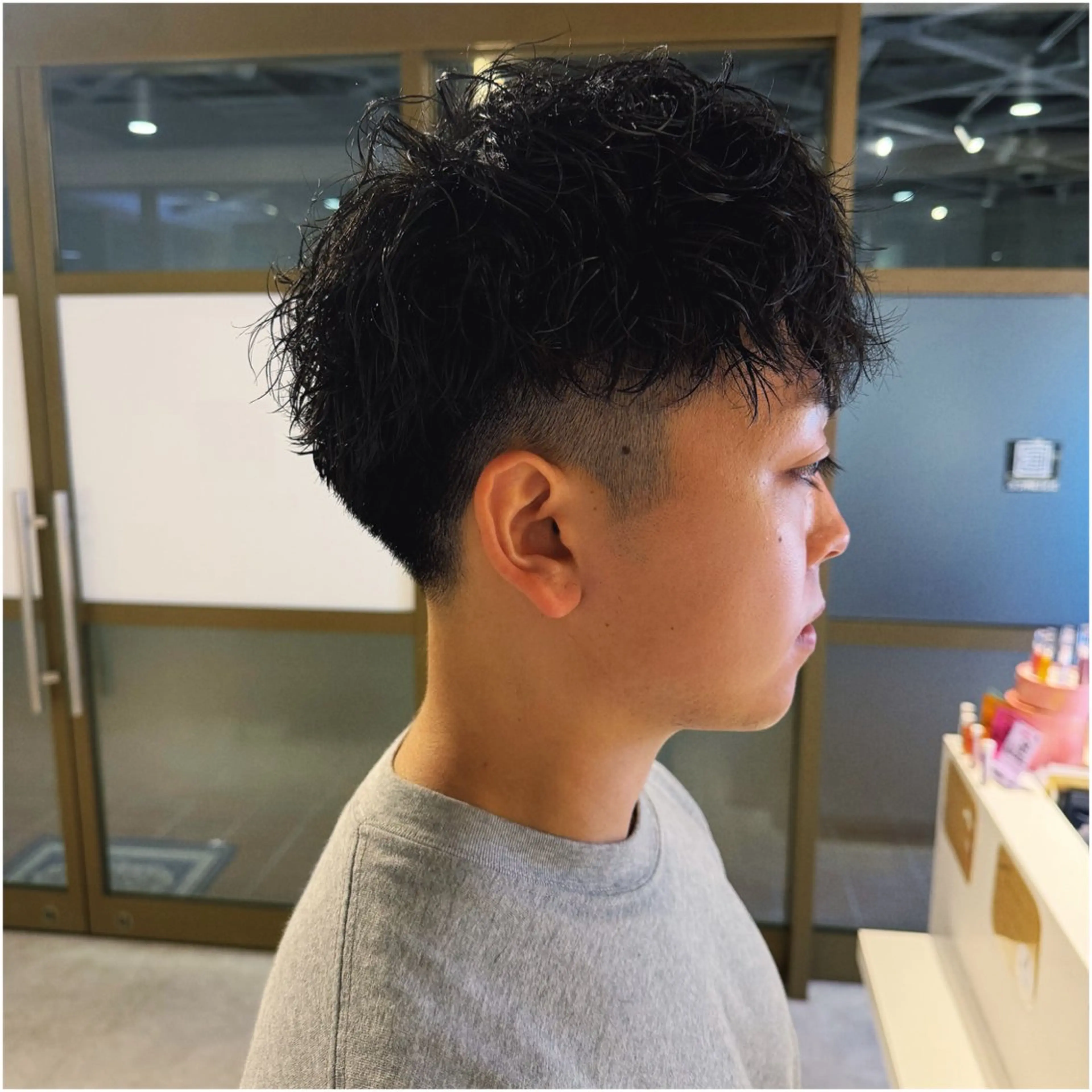 パーマ ツイストスパイラルパーマ 学生 スパイラルパーマ カット パーマ balance.三宅 星哉のヘアスタイル