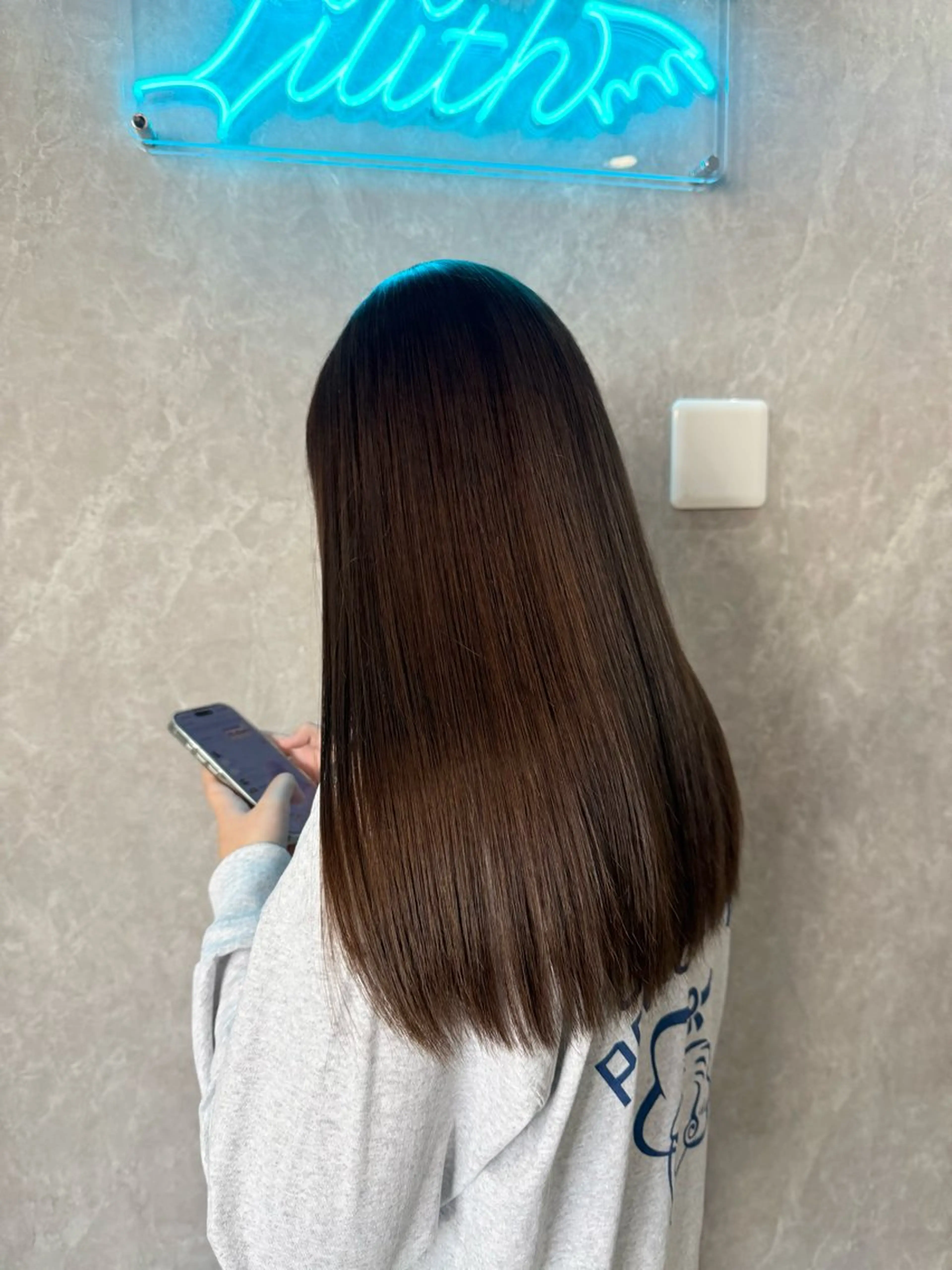 セミロング カラー バレイヤージュ ブリーチ ケアブリーチ ダブルカラー イヤリングカラー ヘアカラー Lilith所属・デザインカラー 髪質改善Lilithのその他イメージ