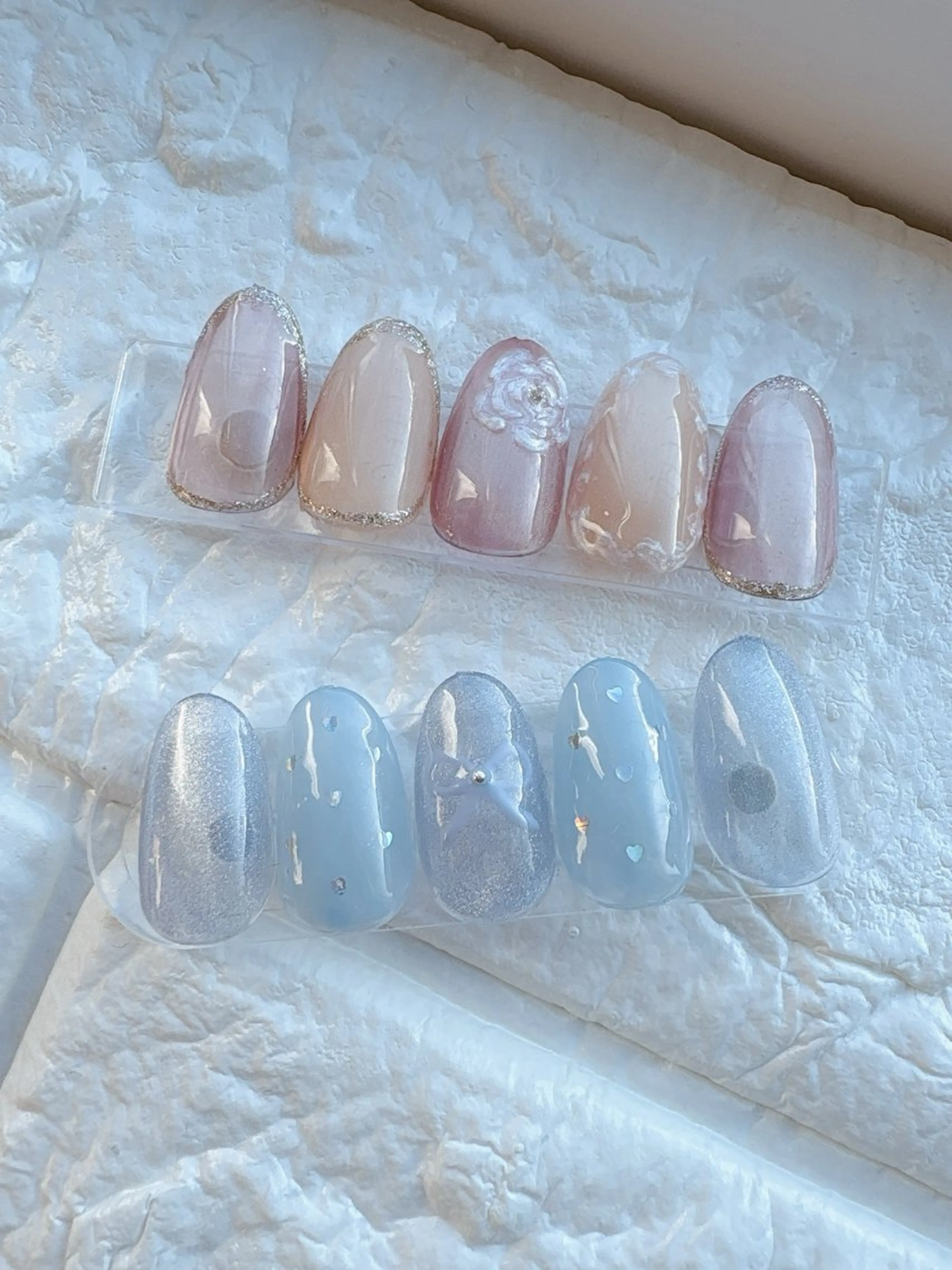 ネイル アートネイル フラワーネイル リボン nail room anのネイルデザイン