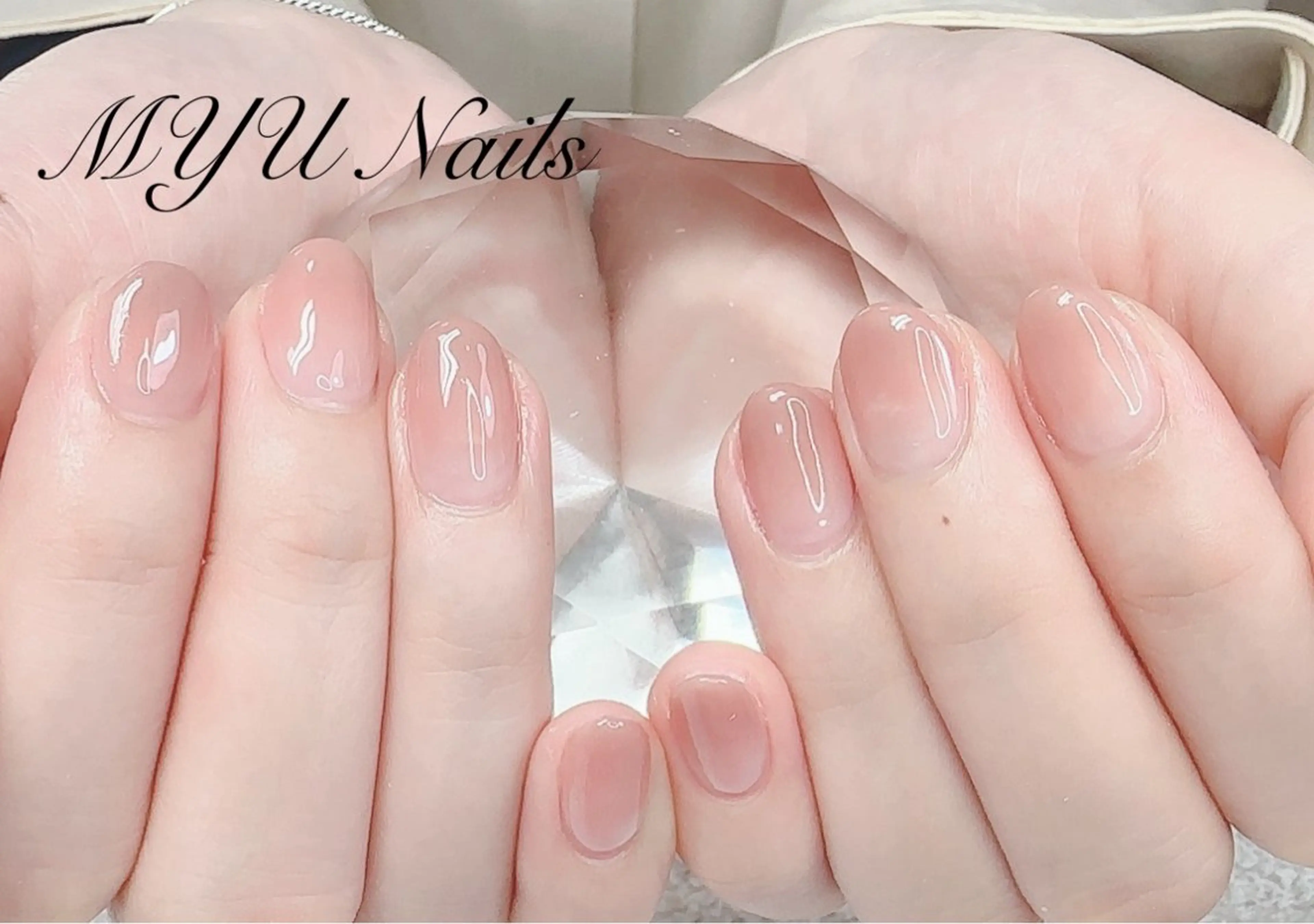 ネイル ジェルネイル グラデーション パラジェル ハンドネイル ニュアンスネイル🌈 MYU Nailsのネイルデザイン