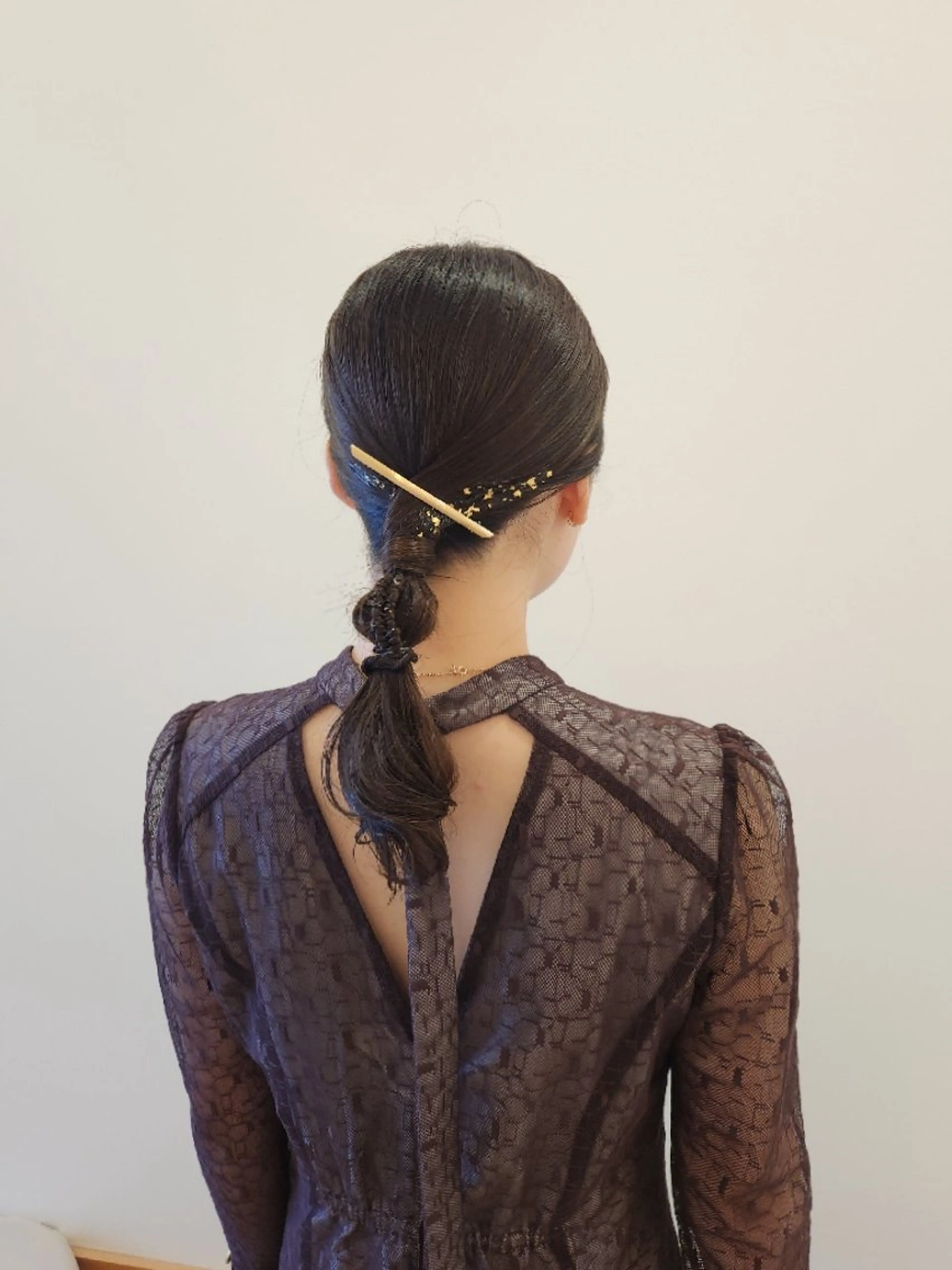 ミディアム ヘアアレンジ ヘアセット Era Hatsuneのヘアスタイル