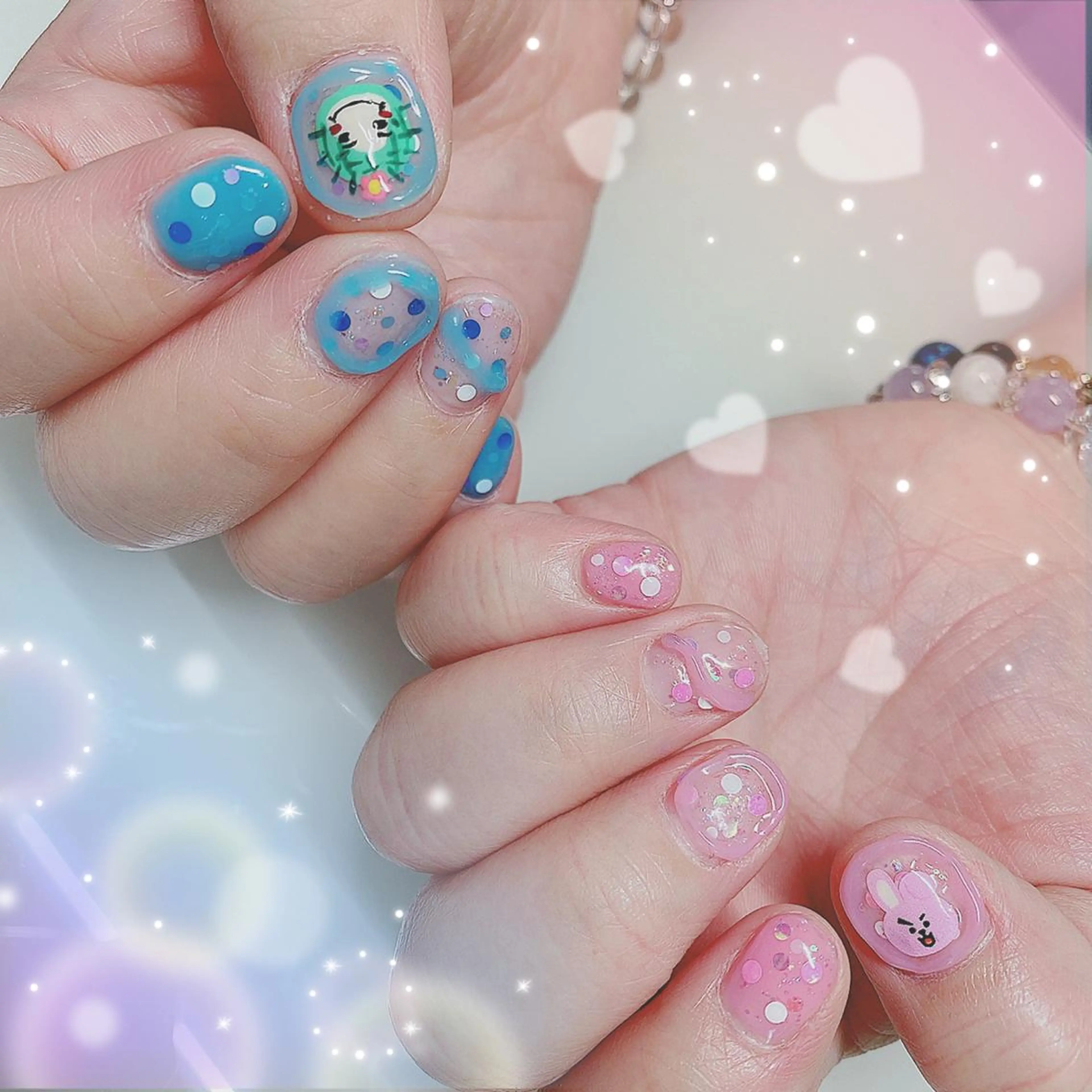 ネイル 田口 美奈のヘアスタイル