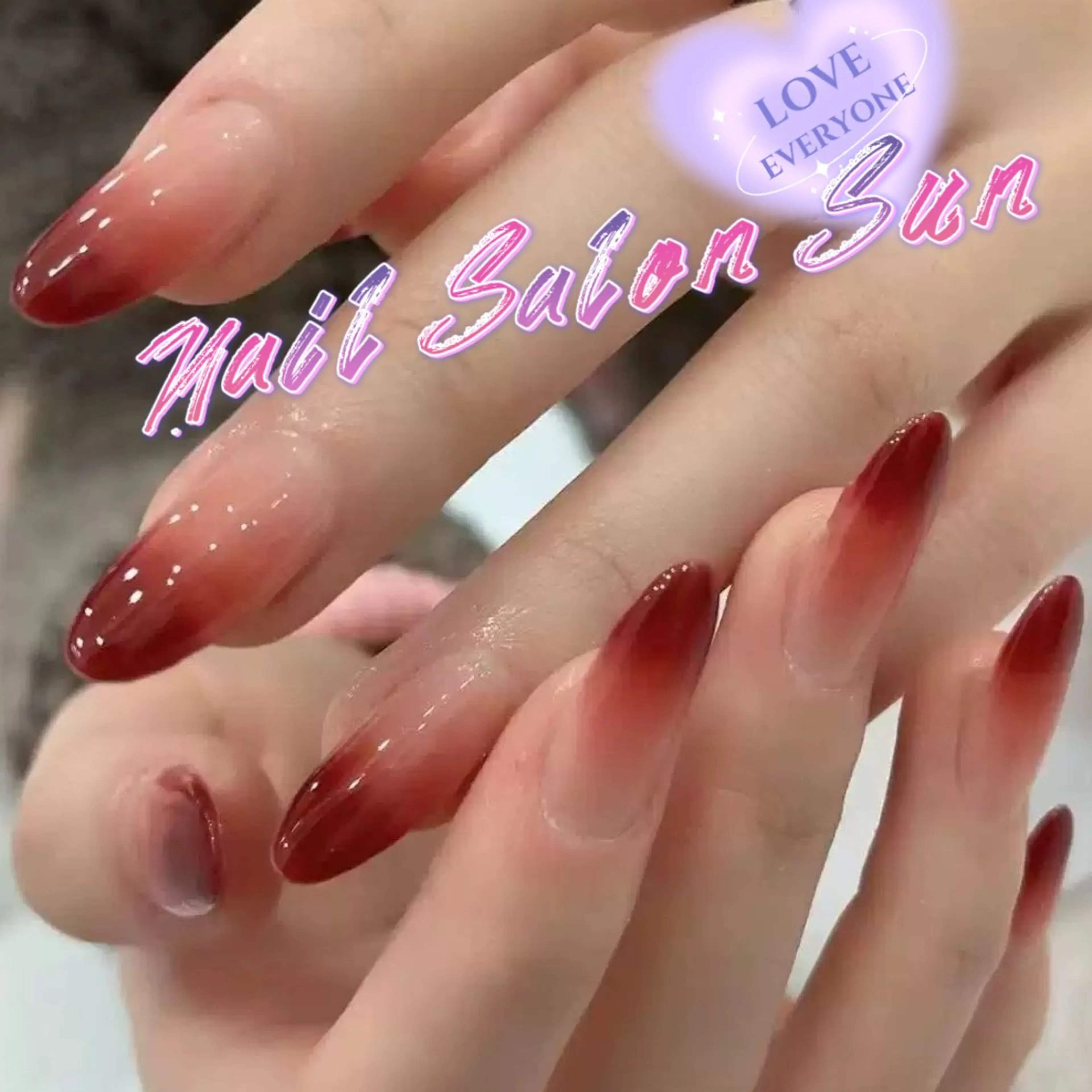 ネイル 長さ出し 持ち込み Sun Nail サン ネイルサロンのネイルデザイン