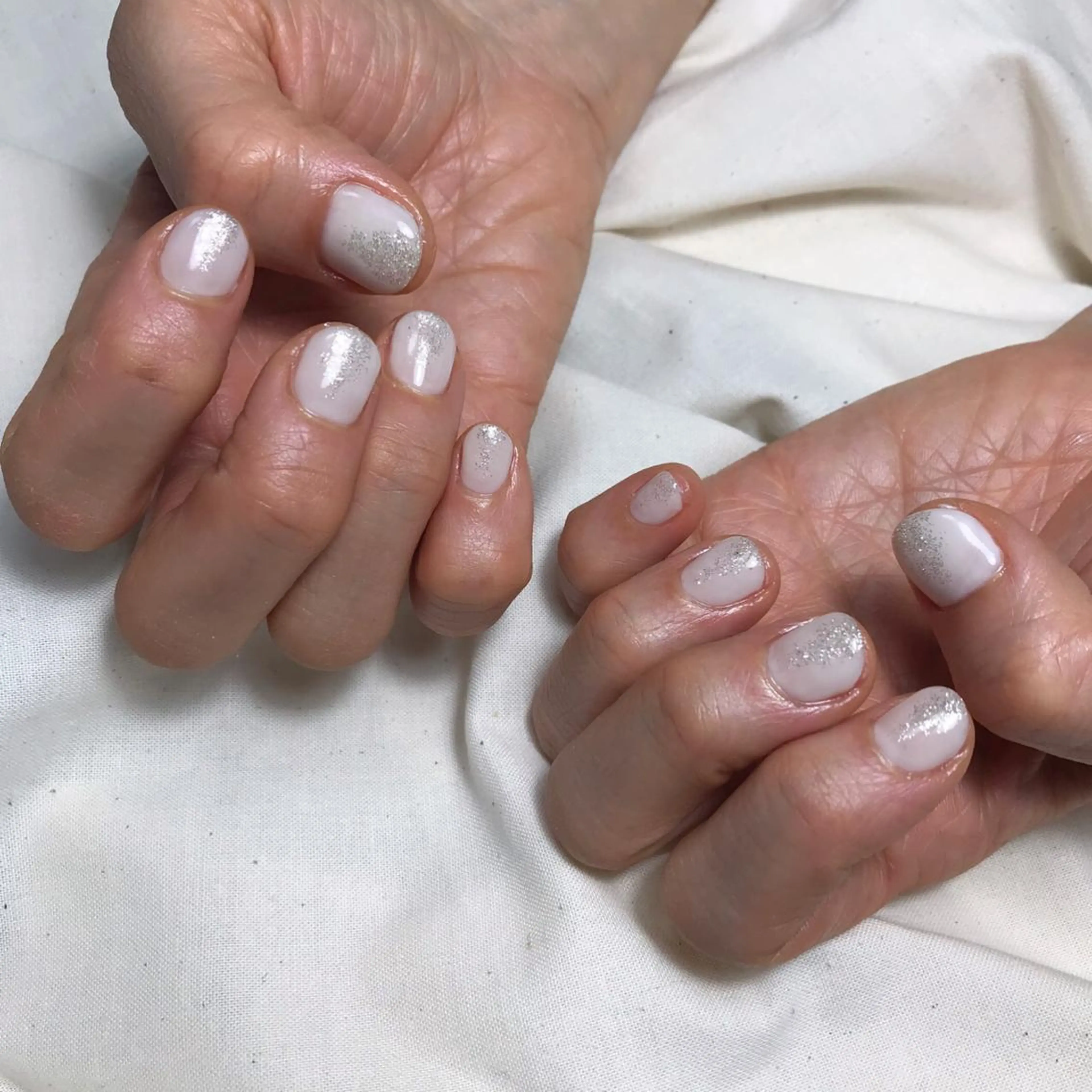 ネイル ラメ(グリッター) ハンドネイル 💅chainail _aiのネイルデザイン