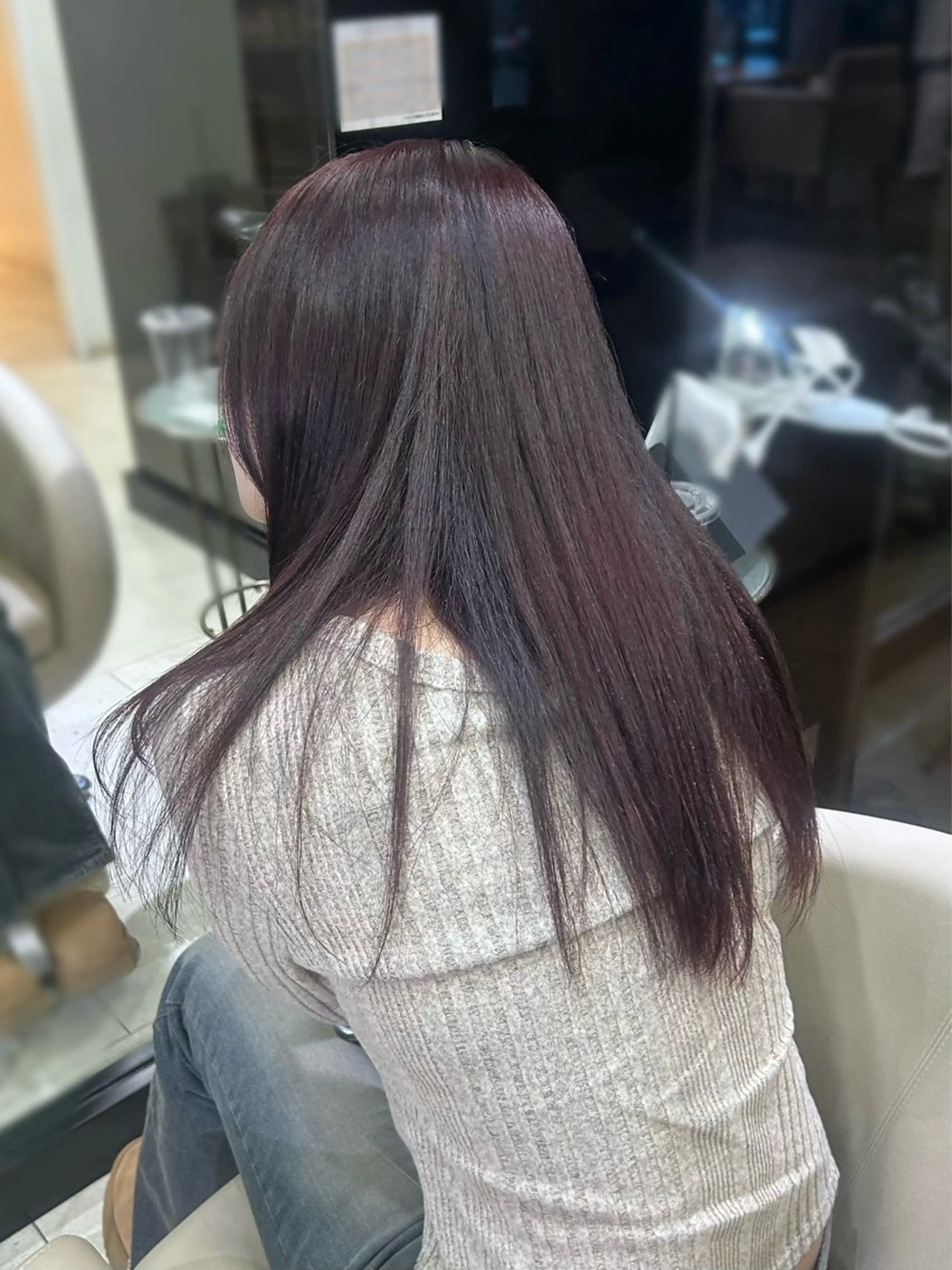 カラー ヘアカラー トリートメント 似合わせ透明感カラー ♡サツキのヘアスタイル