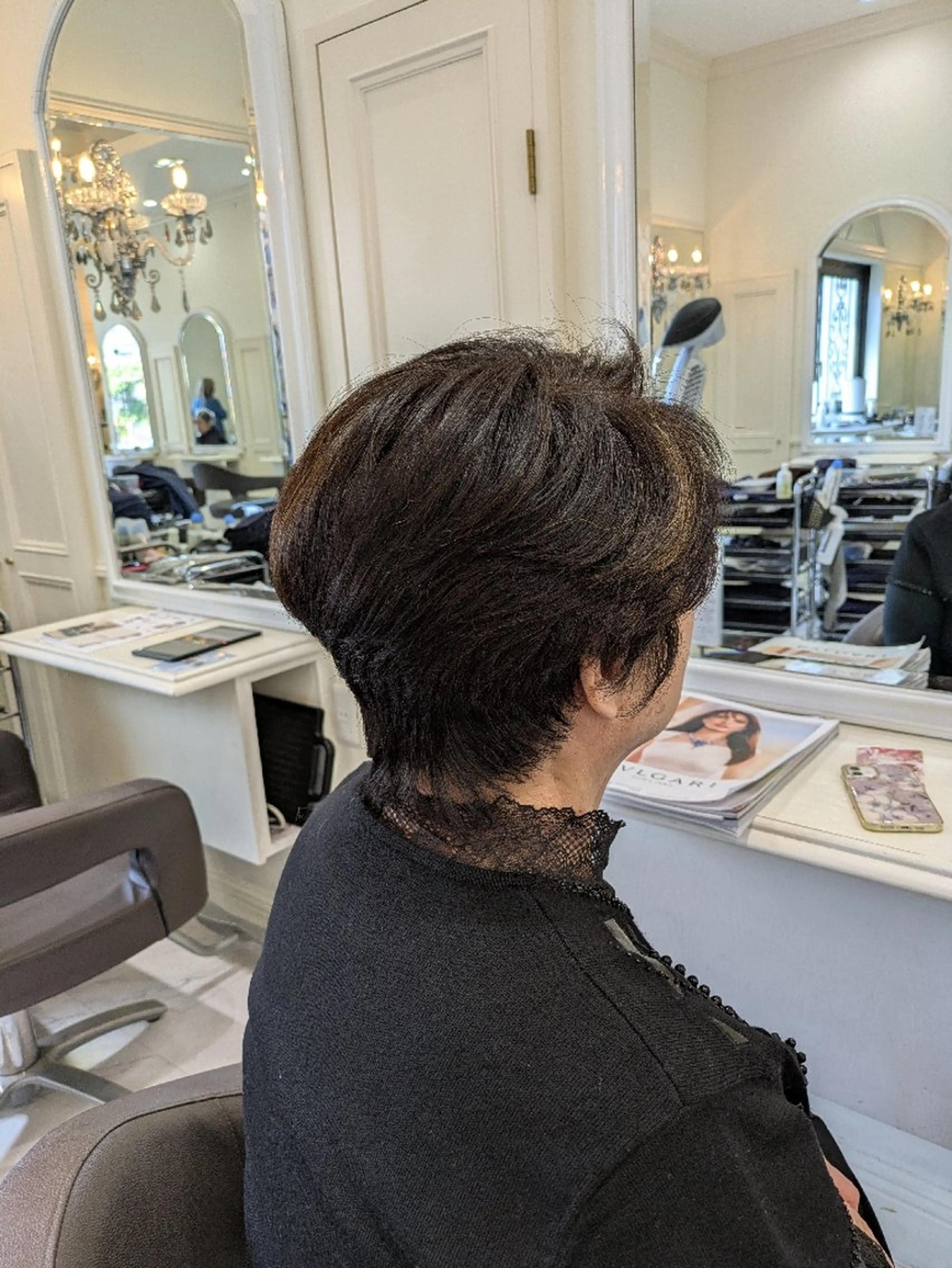 ショート カラー Salon de with根本博史のヘアスタイル