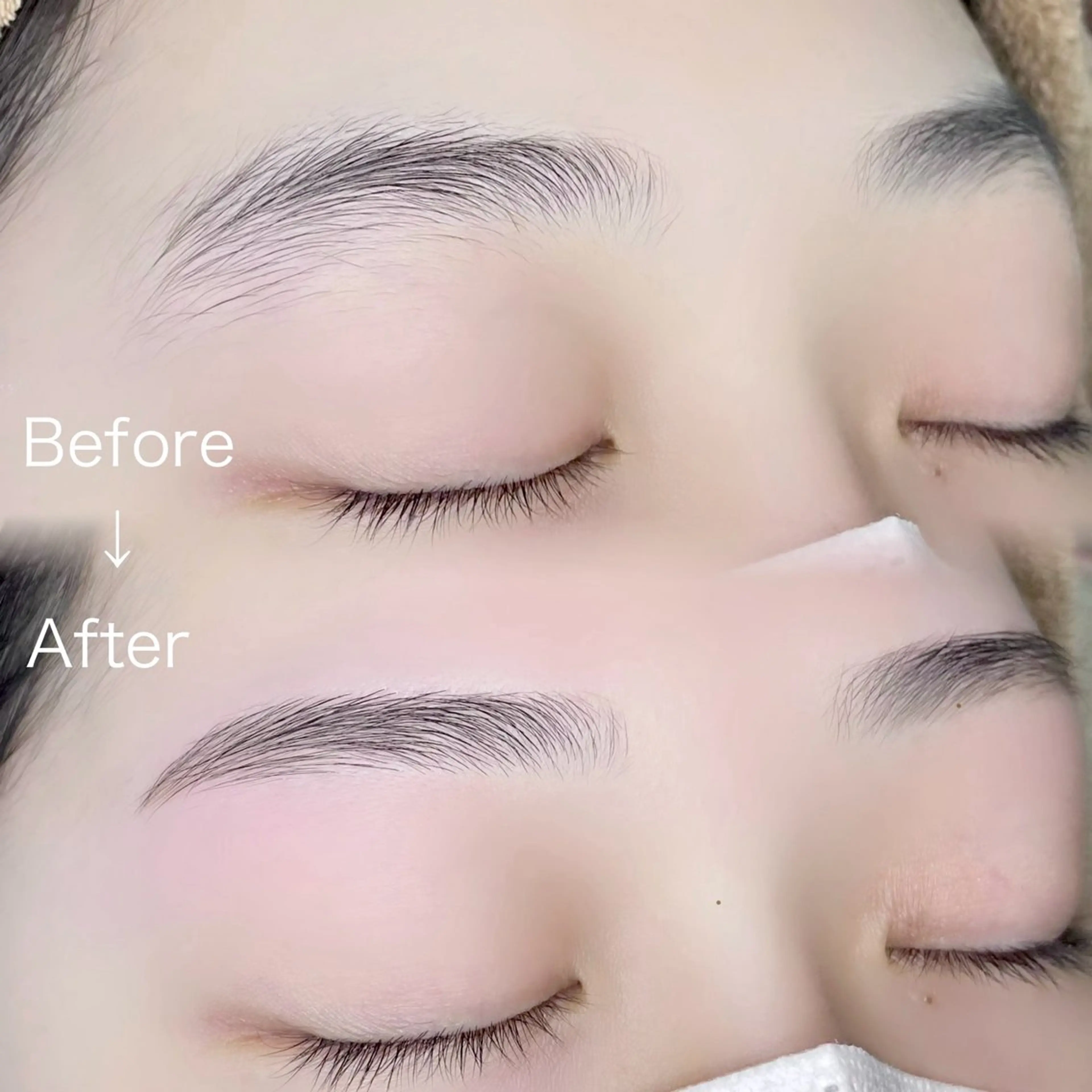 アイブロウ ワックス脱毛 眉カット Fukaya Annaのマツエク・マツパデザイン