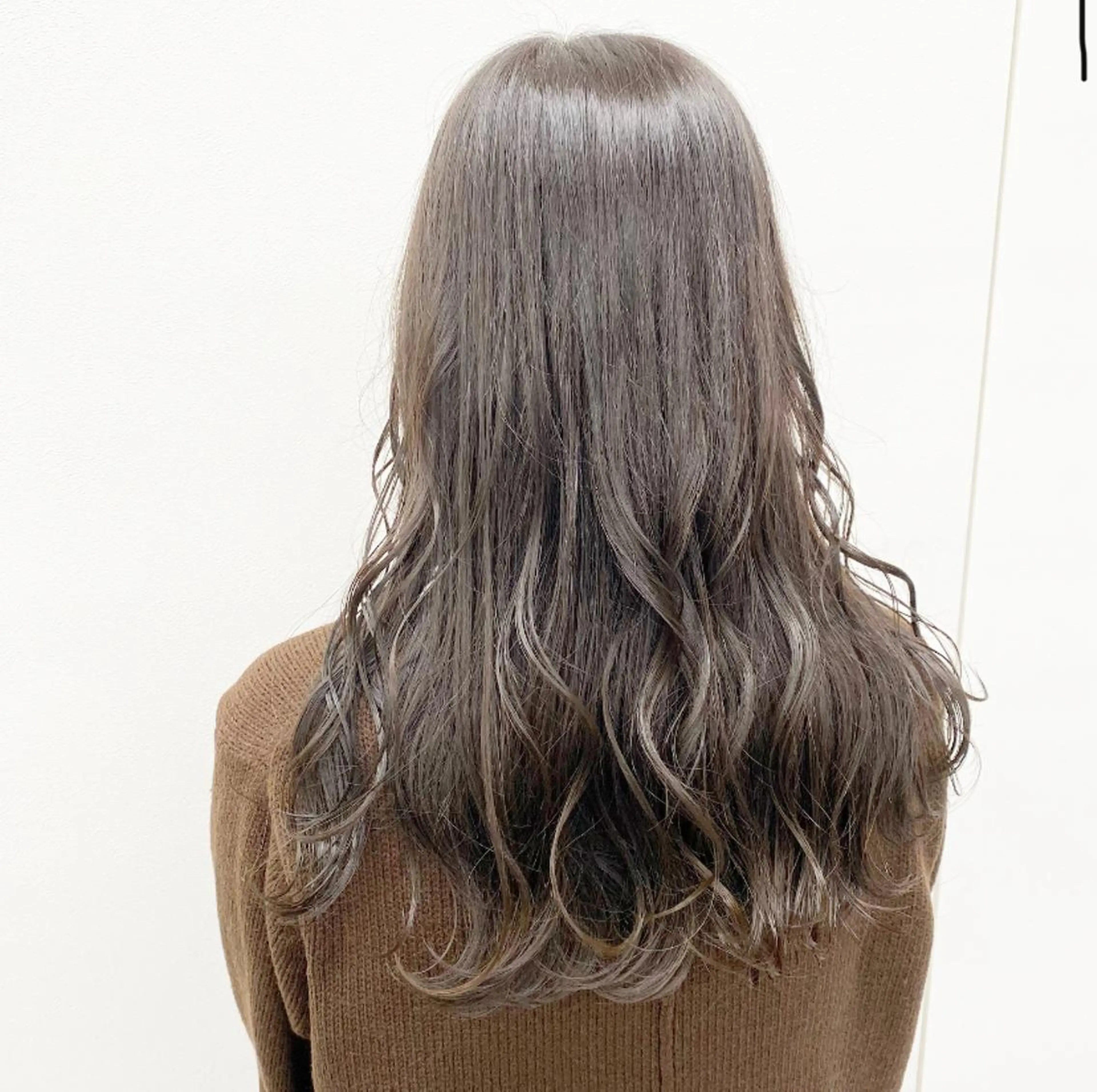 セミロング カラー レイヤー/韓国❣️ 髪質改善/亘紘輝のヘアスタイル