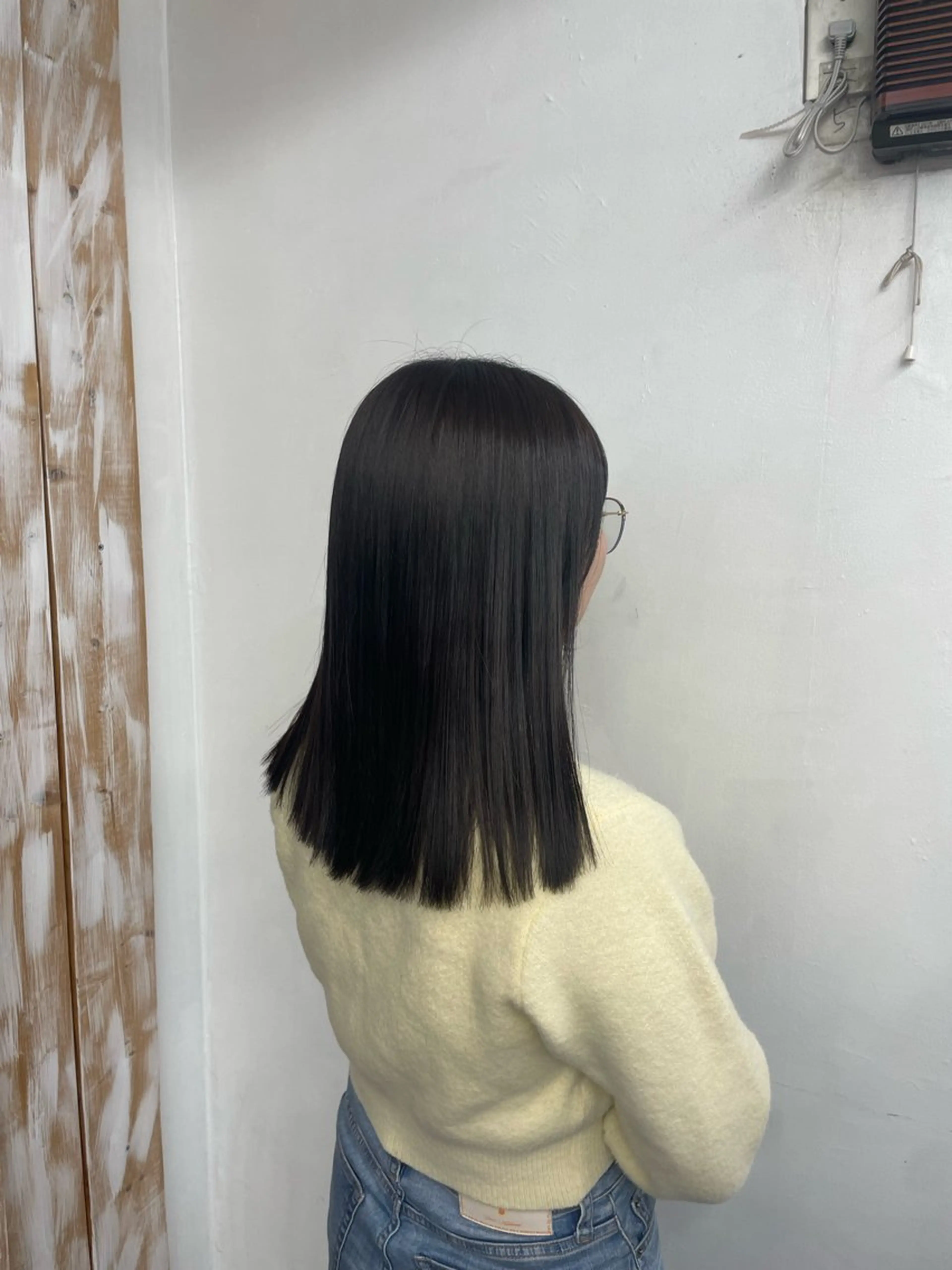 カラー ブラウンカラー ナチュラルブラウン SFIDA みつえのヘアスタイル