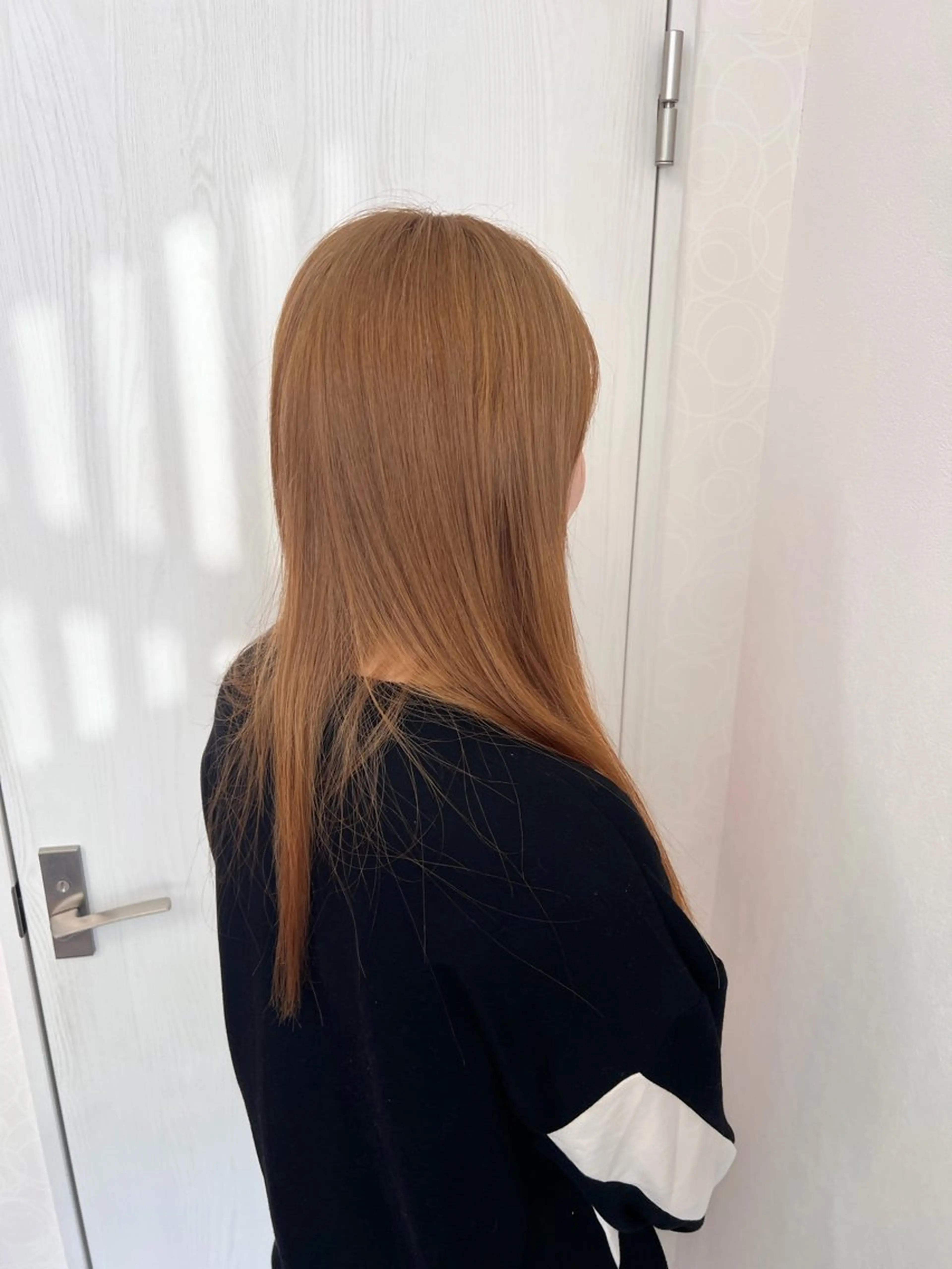 ロング ヘアカラー 渡部 玲のヘアスタイル