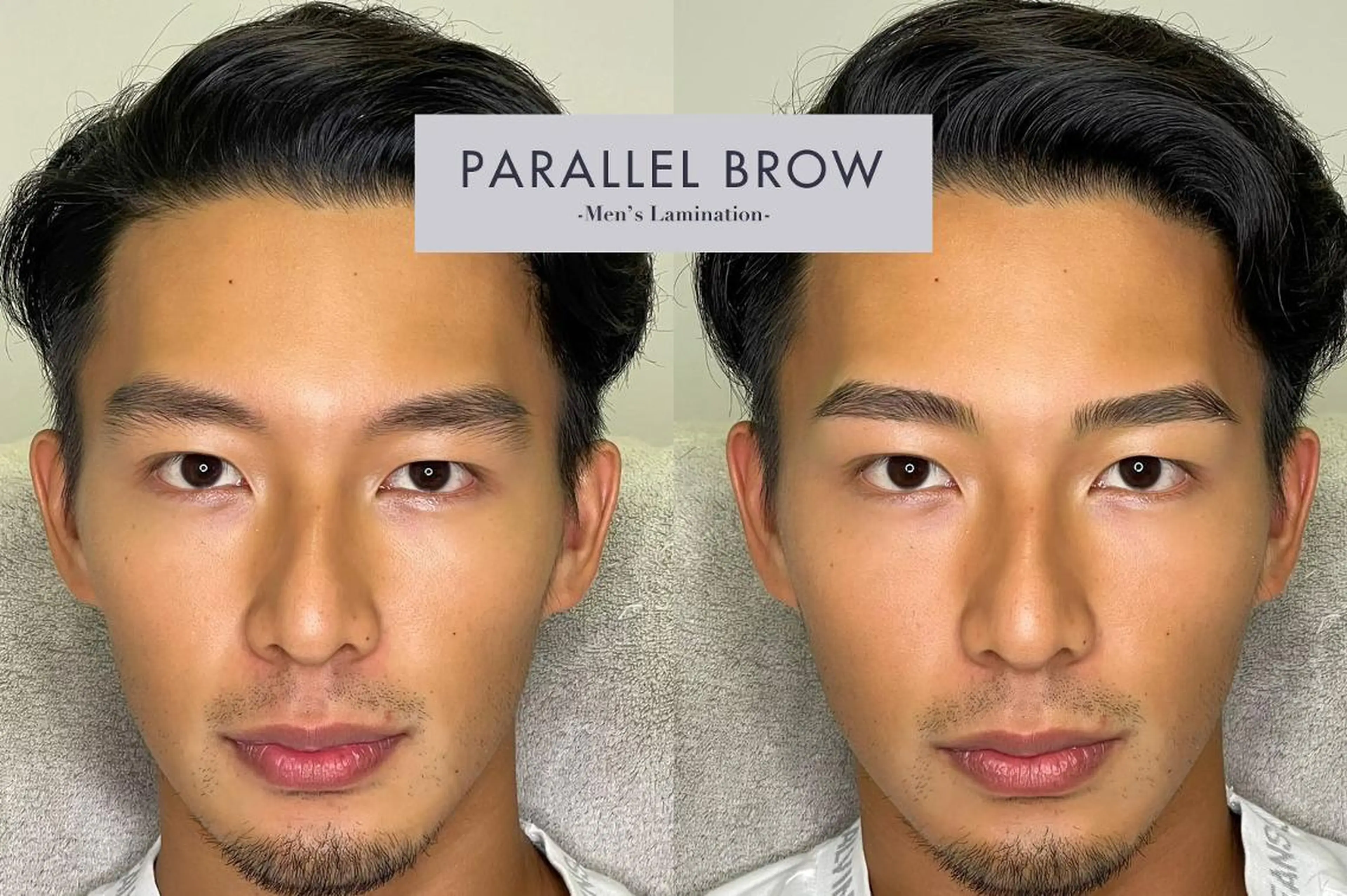 眉毛ワックス× 眉毛 パーマの写真