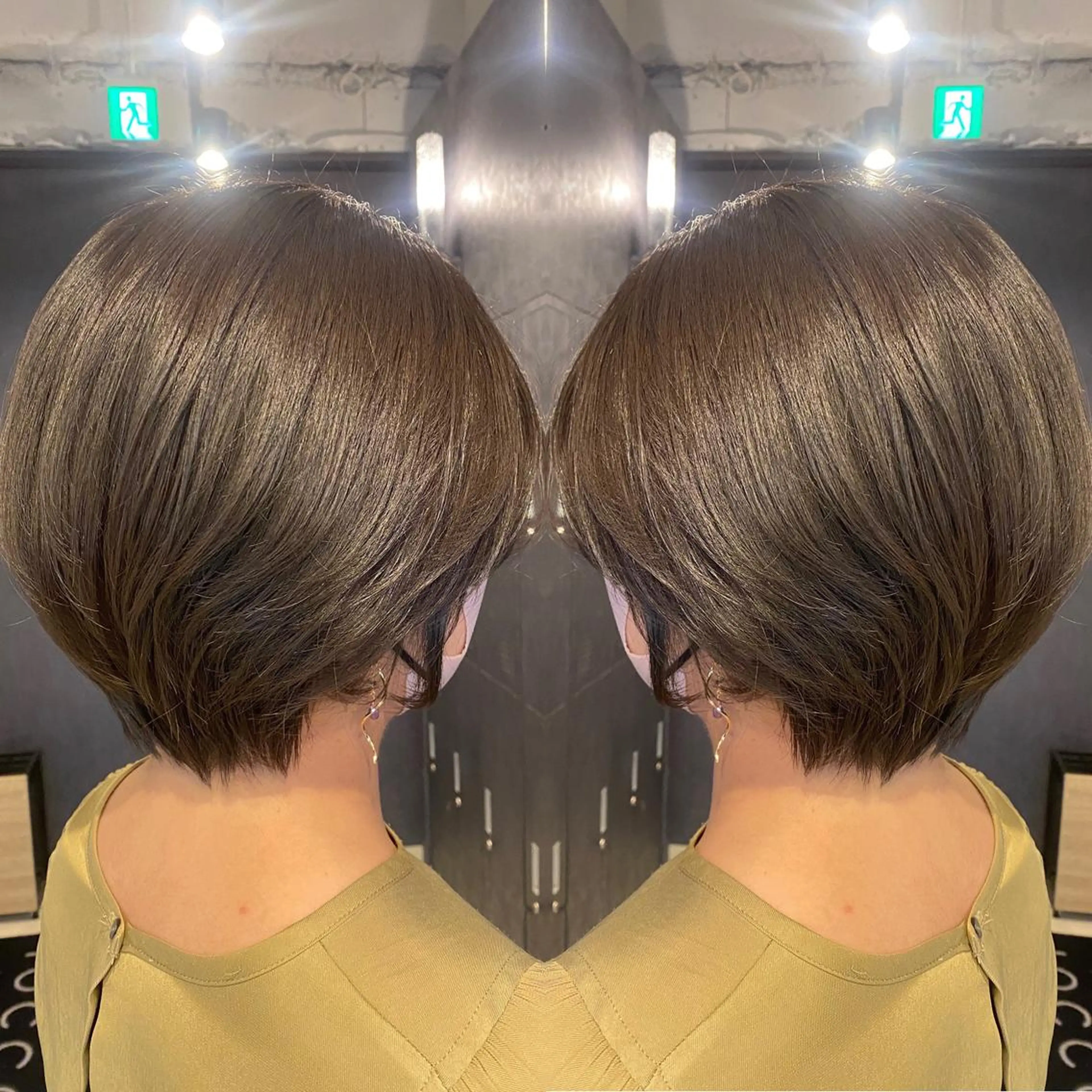 ショート カラー tocca 💜石田愛結💜のヘアスタイル