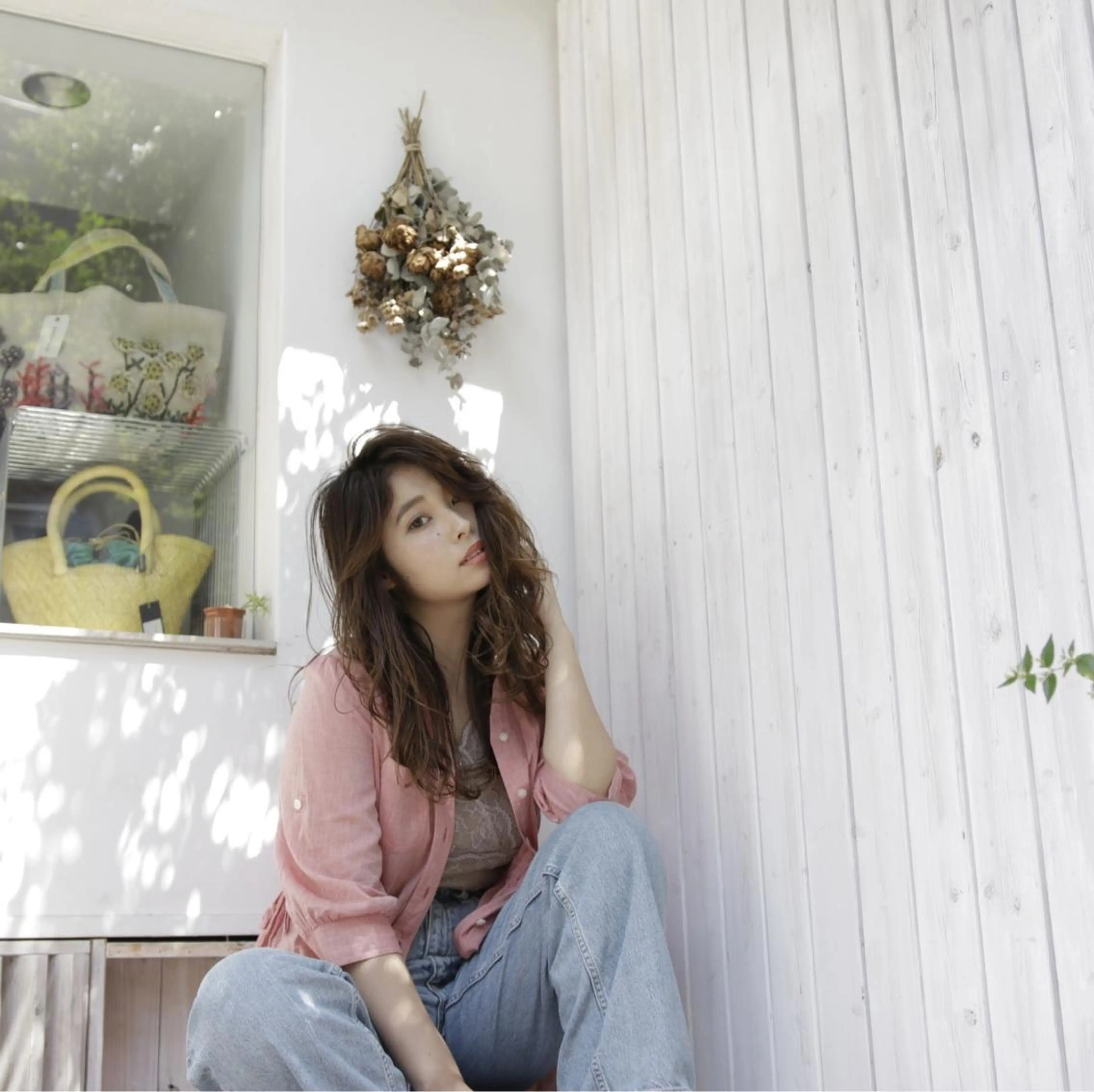 ロング カラー 伸ばしかけ かきあげバング 【完全マンツー 恵比寿】佐藤 翔のヘアスタイル