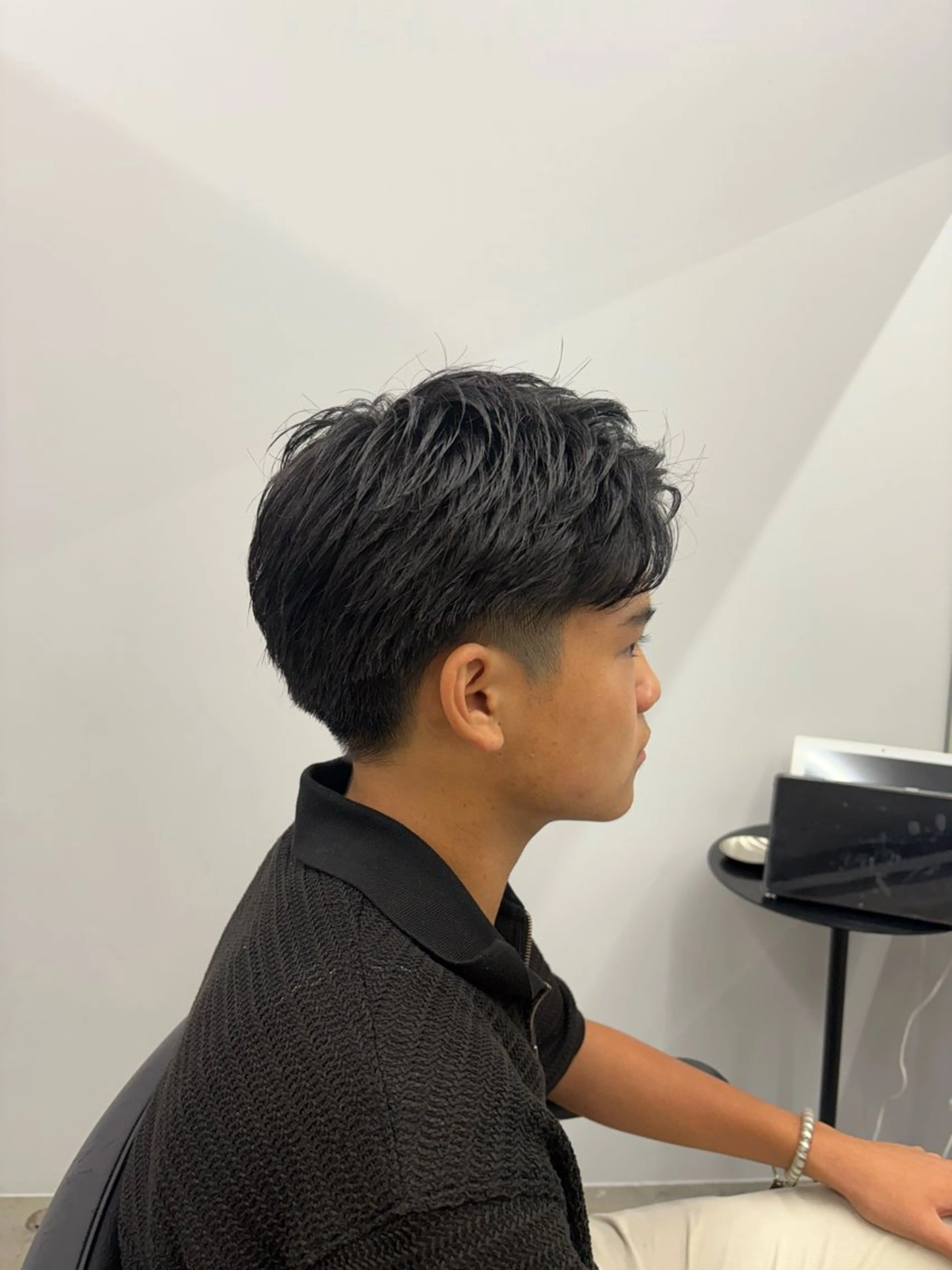 メンズ カット パーマ 透けるカラー/メンズ ❄️KIRATOのヘアスタイル