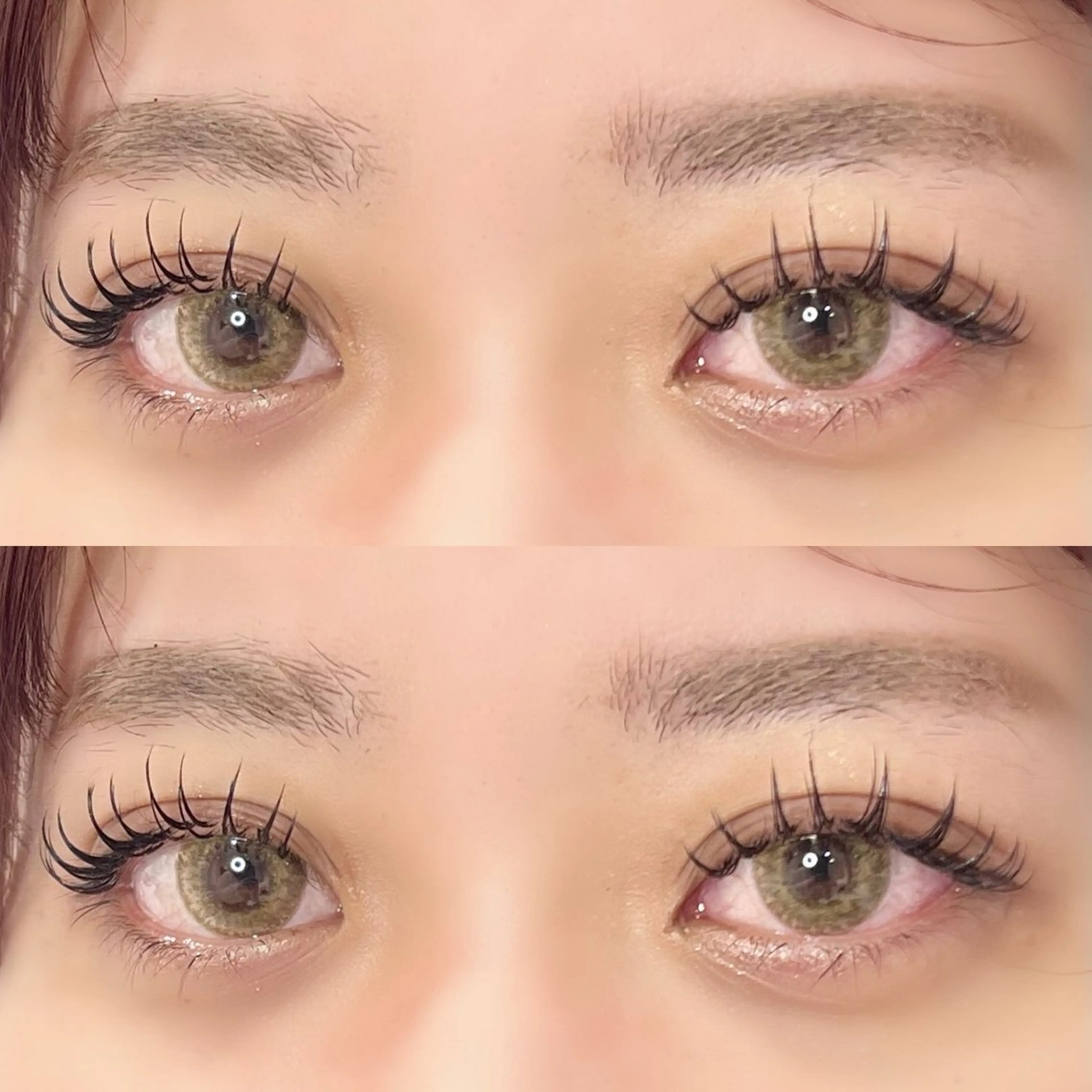 マツエク・マツパ 束感まつ毛 marbles 安田 未優のマツエク・マツパデザイン