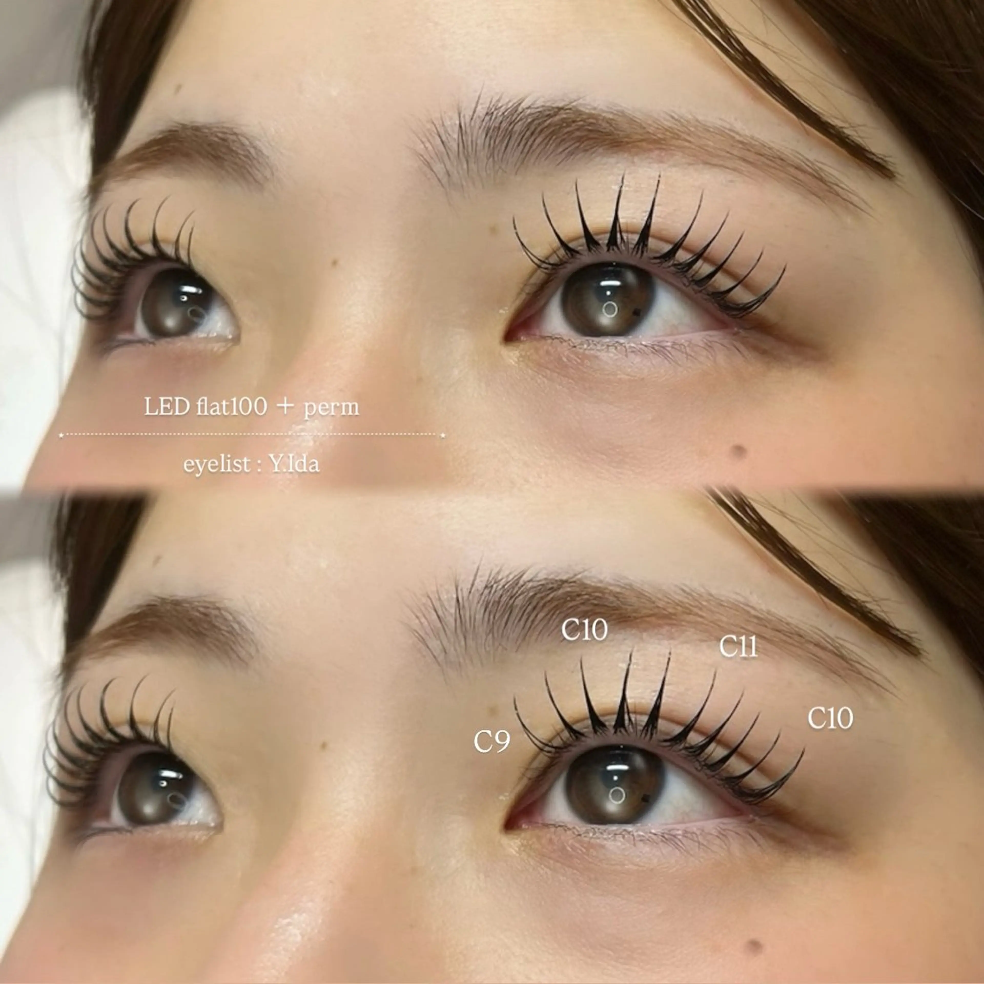 マツエク・マツパ Y. Idaのマツエク・マツパデザイン