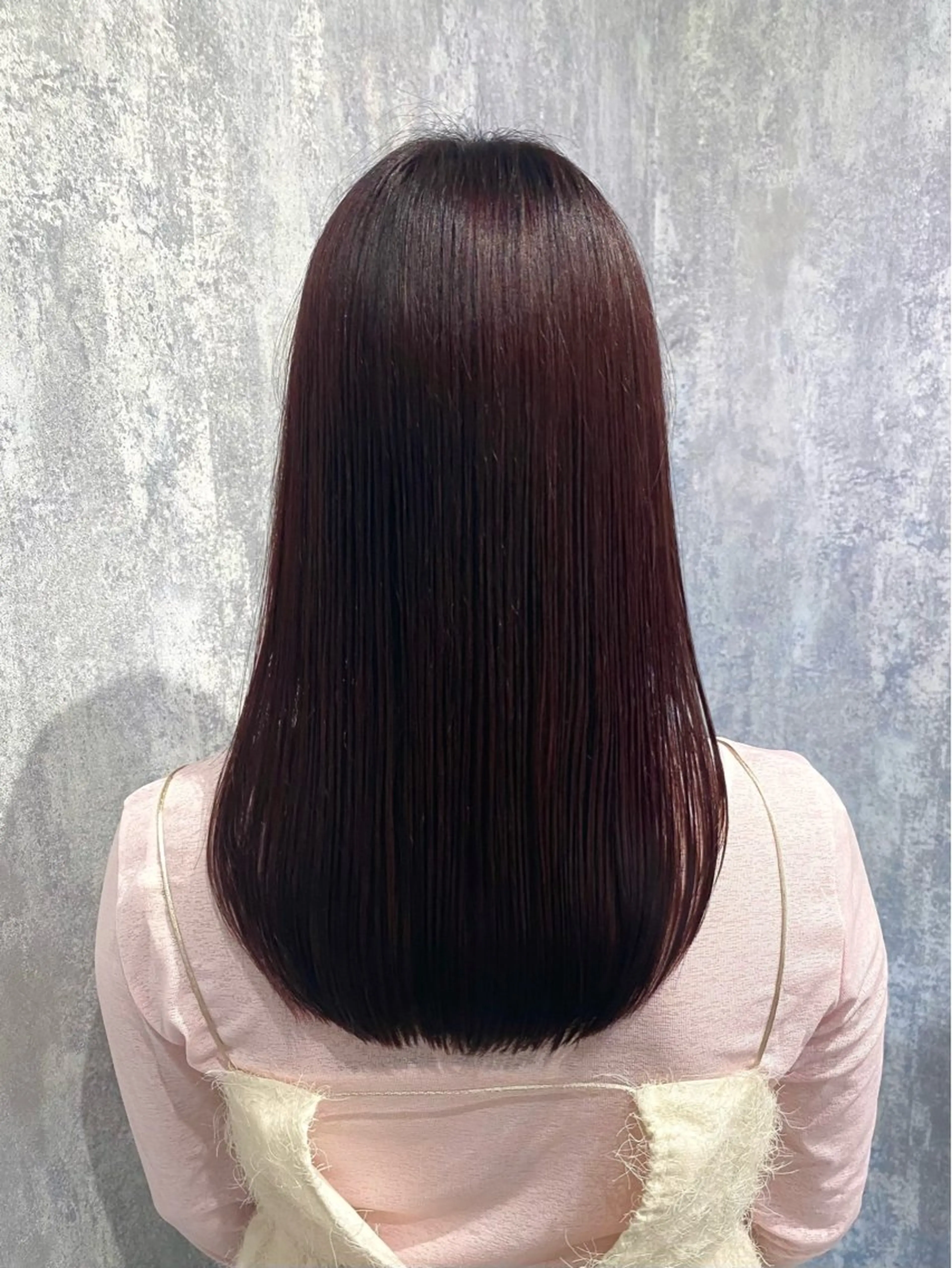 ロング カラー 透明感カラー カット ヘアカラー トリートメント shiori/透明感 /顔周り/髪質改善のヘアスタイル