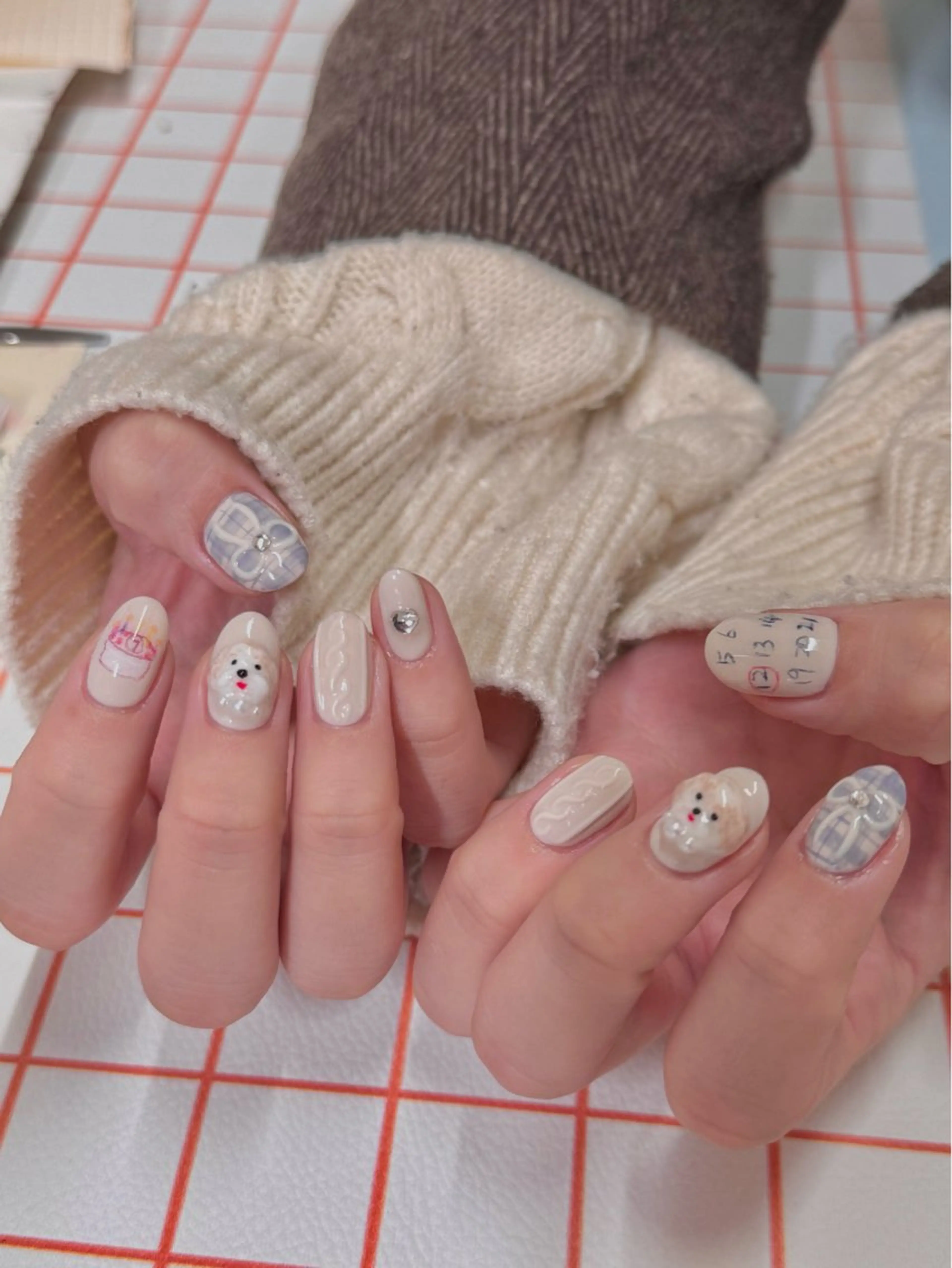 ネイル ハンドネイル alfar nailのネイルデザイン