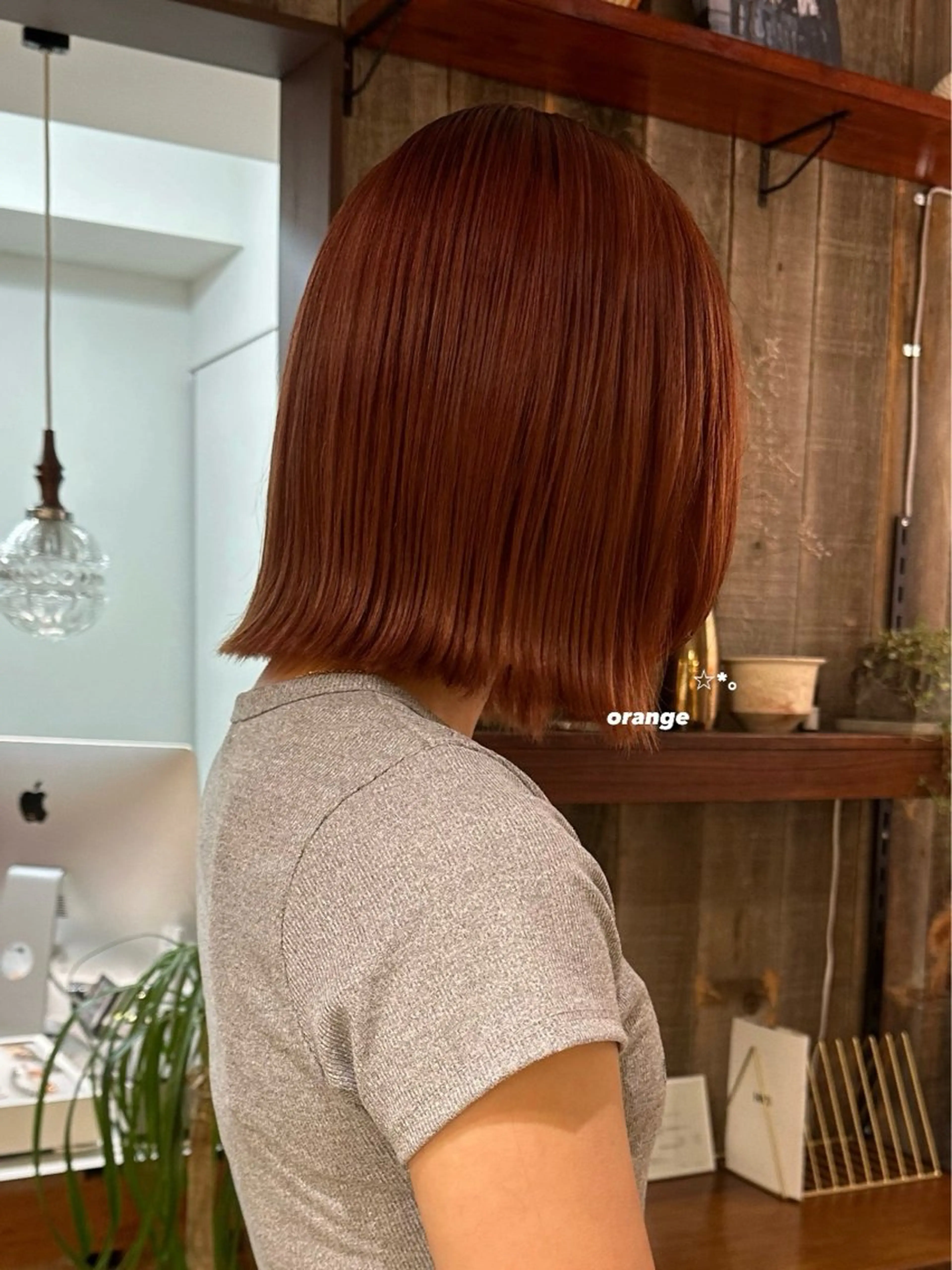 ミディアム カラー 暖色カラー/レイヤー 🌙 オノユリカのヘアスタイル