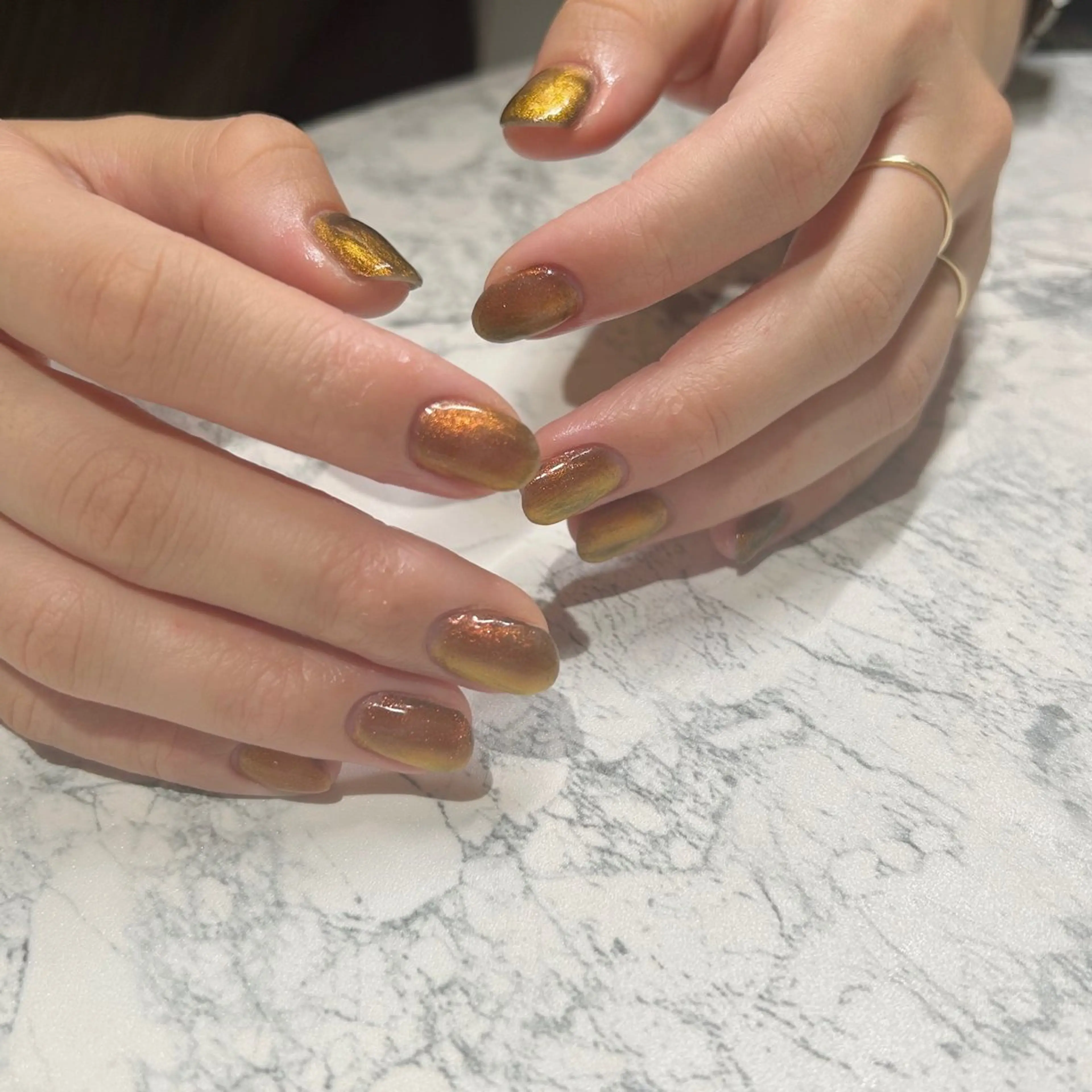 ネイル ハンドネイル ハンドケア マグネット/心斎橋 LoLo.カレラのネイルデザイン