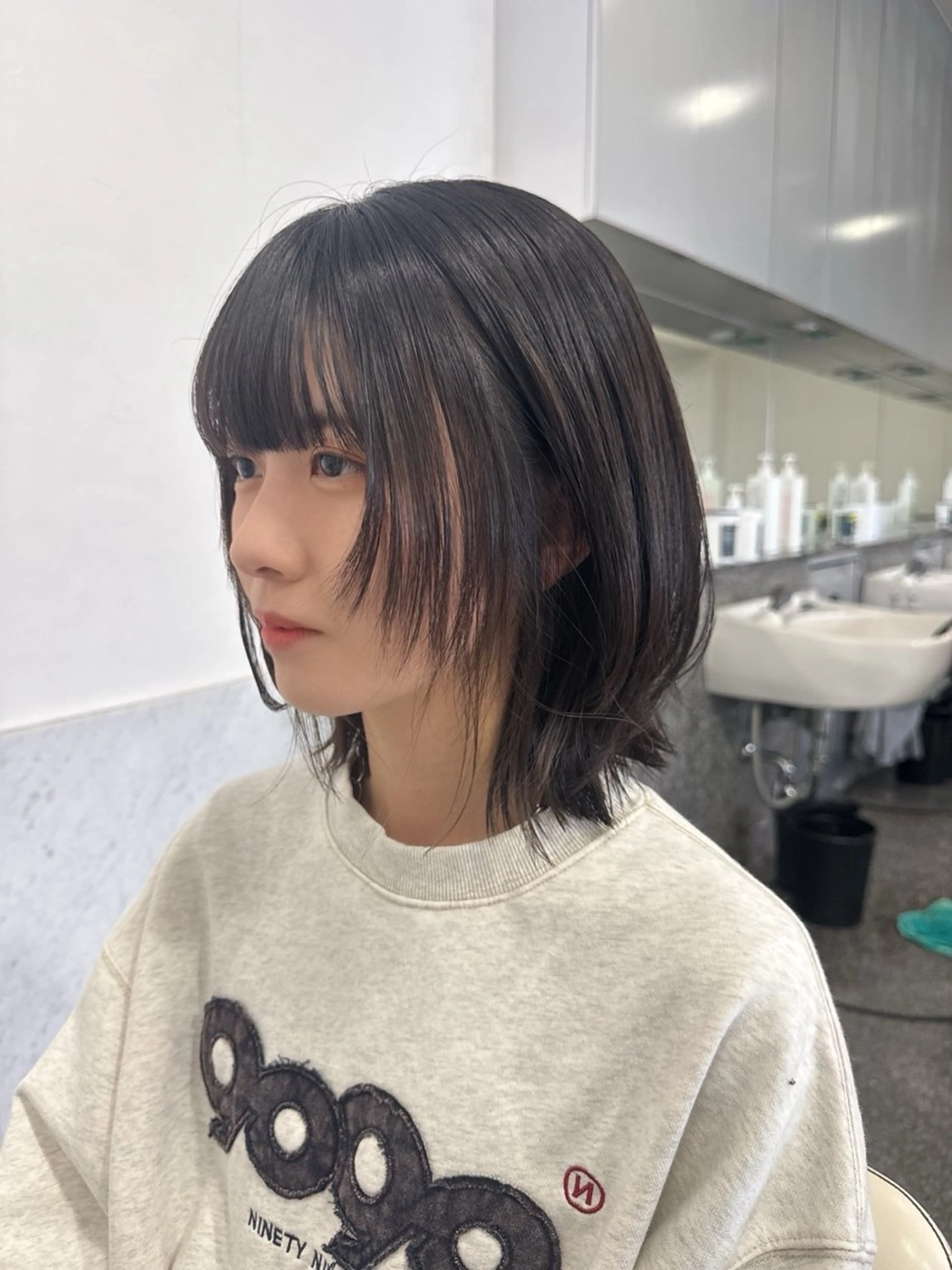 ミディアム ボブレイヤー ボブ レイヤーカット 🫧ヒシダアキ taboo.i🫧のヘアスタイル