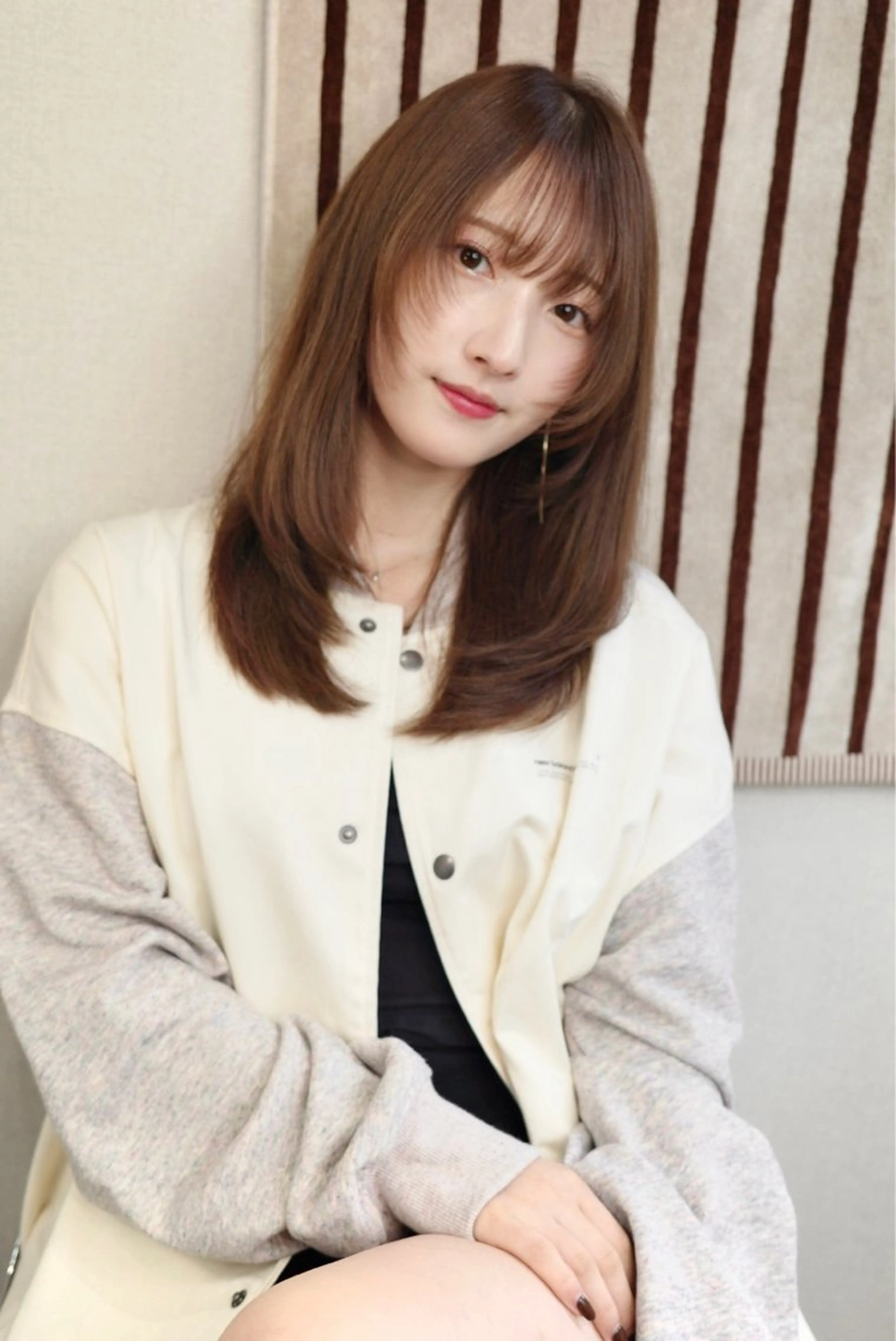 セミロング カラー ✨上品レディーなヘア スタイルへ✨髙木諒也のヘアスタイル