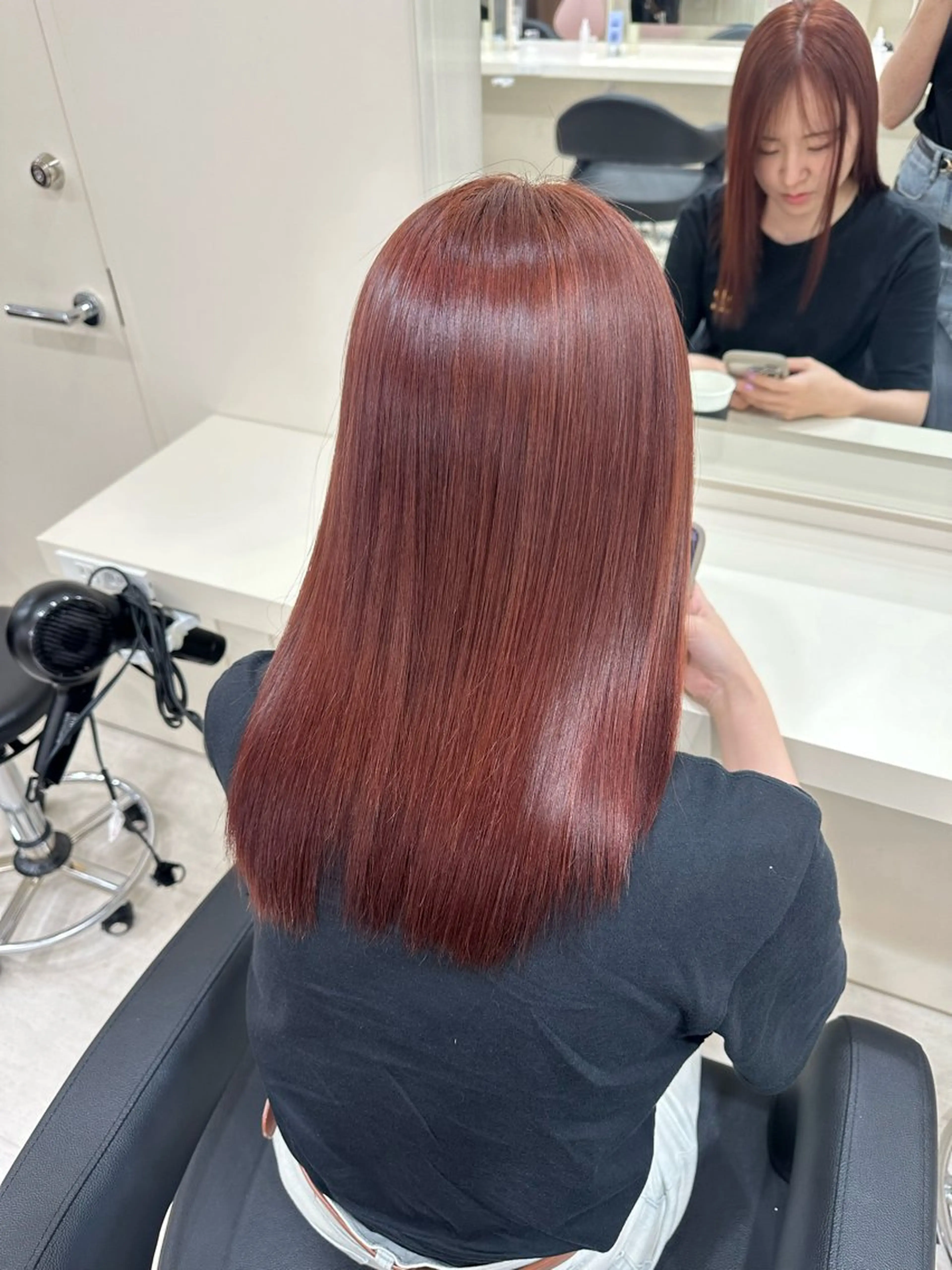 ロング カラー ヘアアレンジ 🎀 yuuka🎀のヘアスタイル