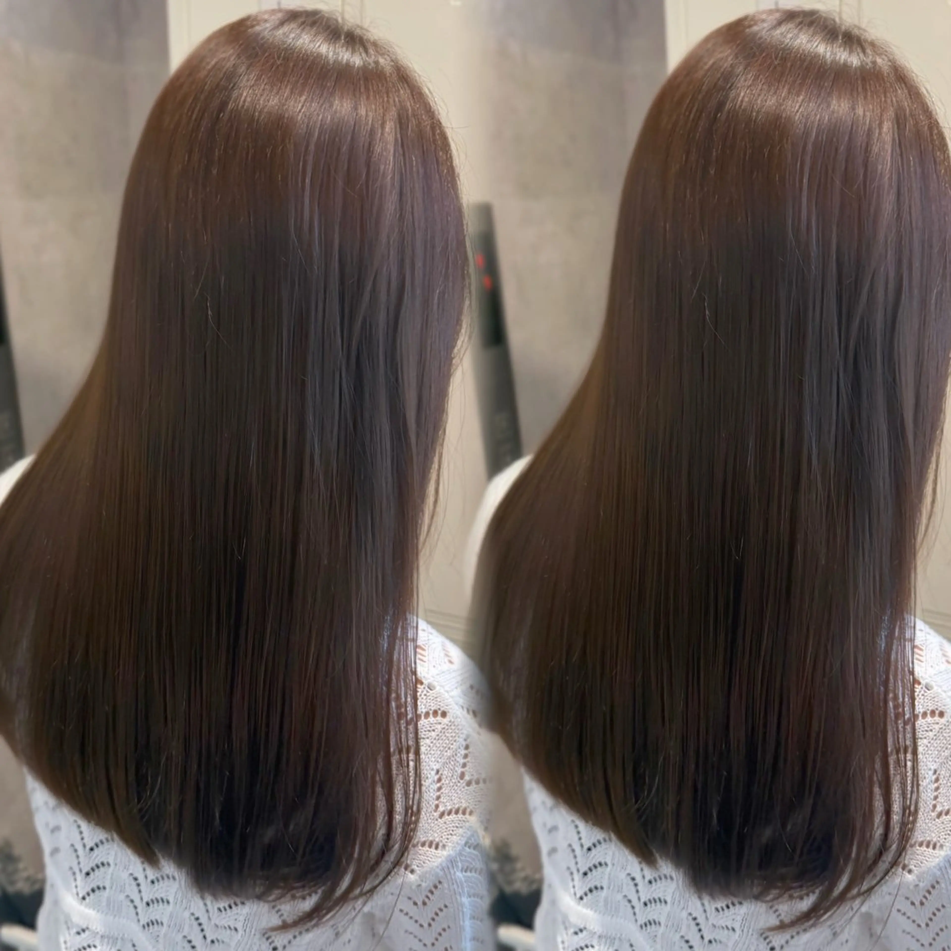 ロング 髪質改善 ロング 縮毛矯正 トリートメント 新宿/髪質改善 /透け感/Sotaのヘアスタイル