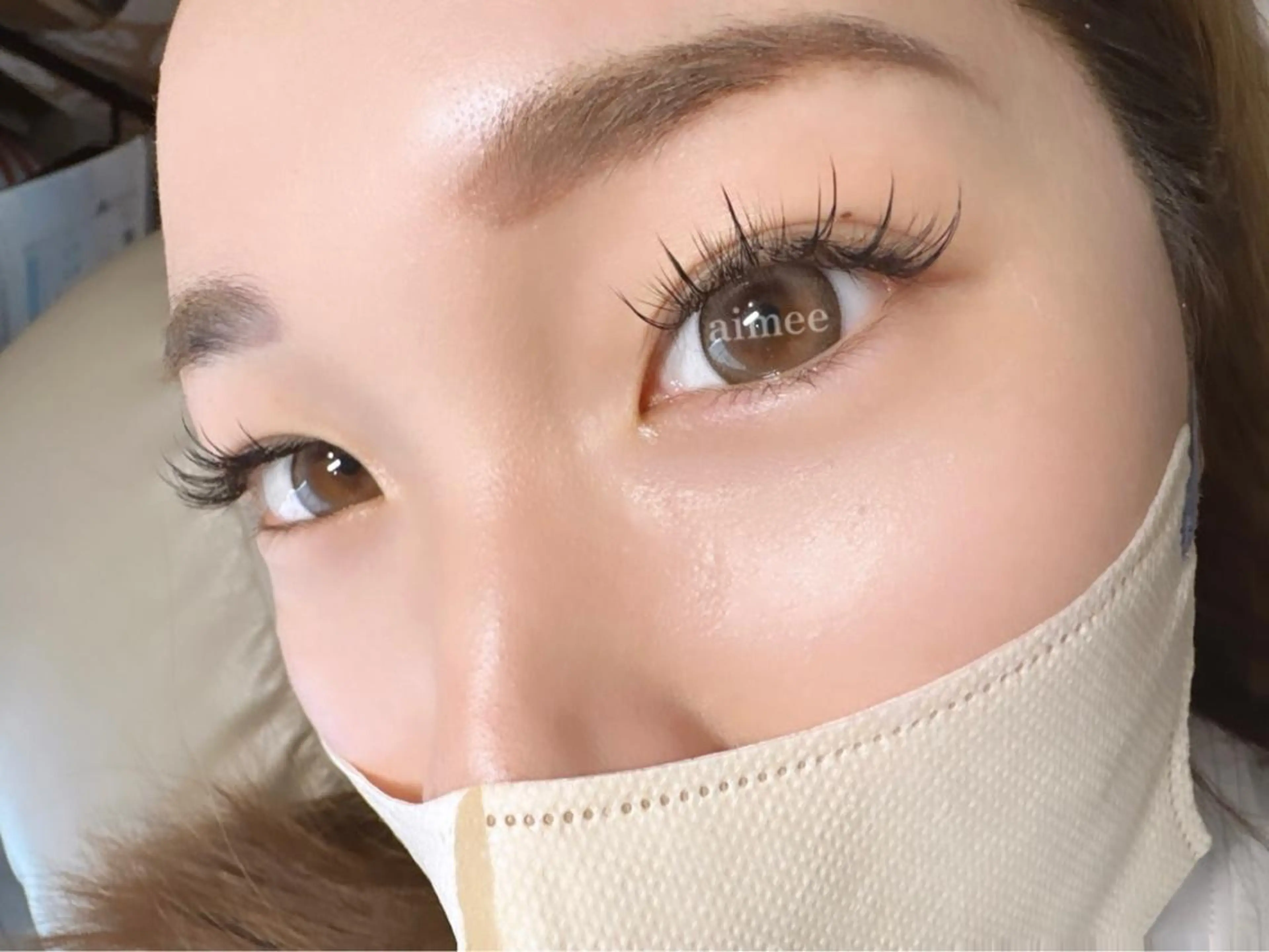 マツエク・マツパ eyesalon aimeeのマツエク・マツパデザイン