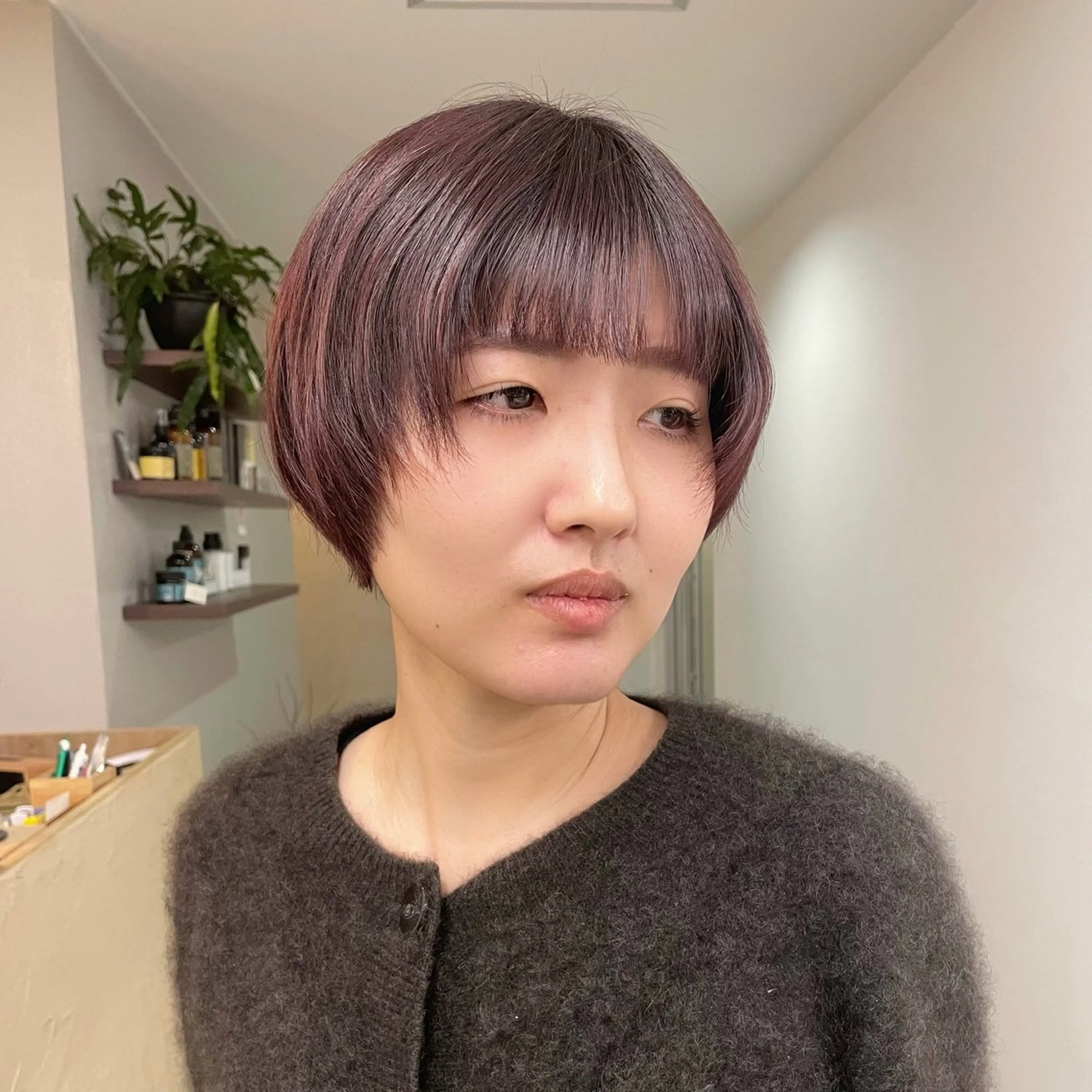 ショート 伸ばしかけ ショートヘア 髪も心も健康に🤎 原亜希子のヘアスタイル