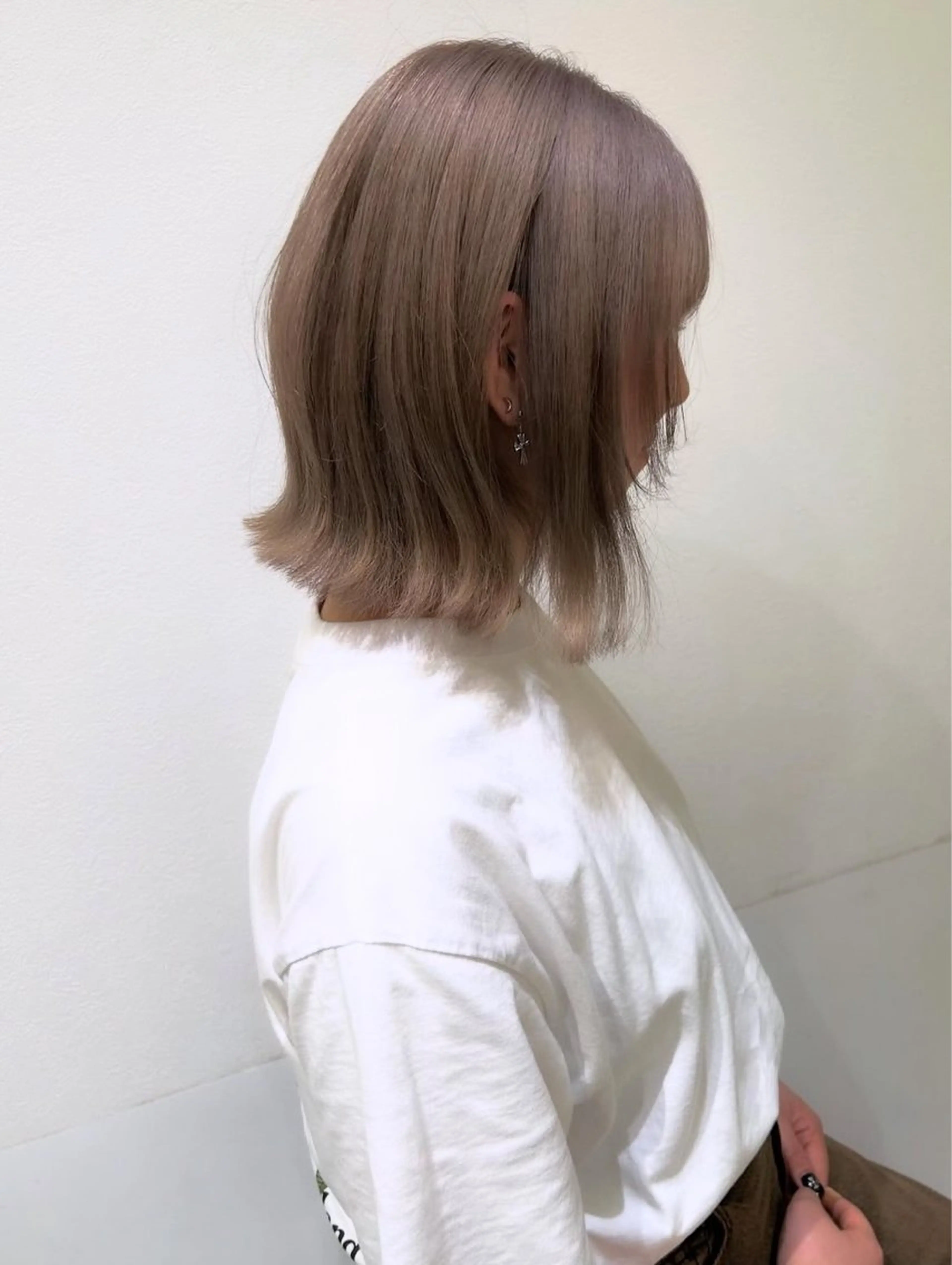 ショート カラー 長田 有加のヘアスタイル