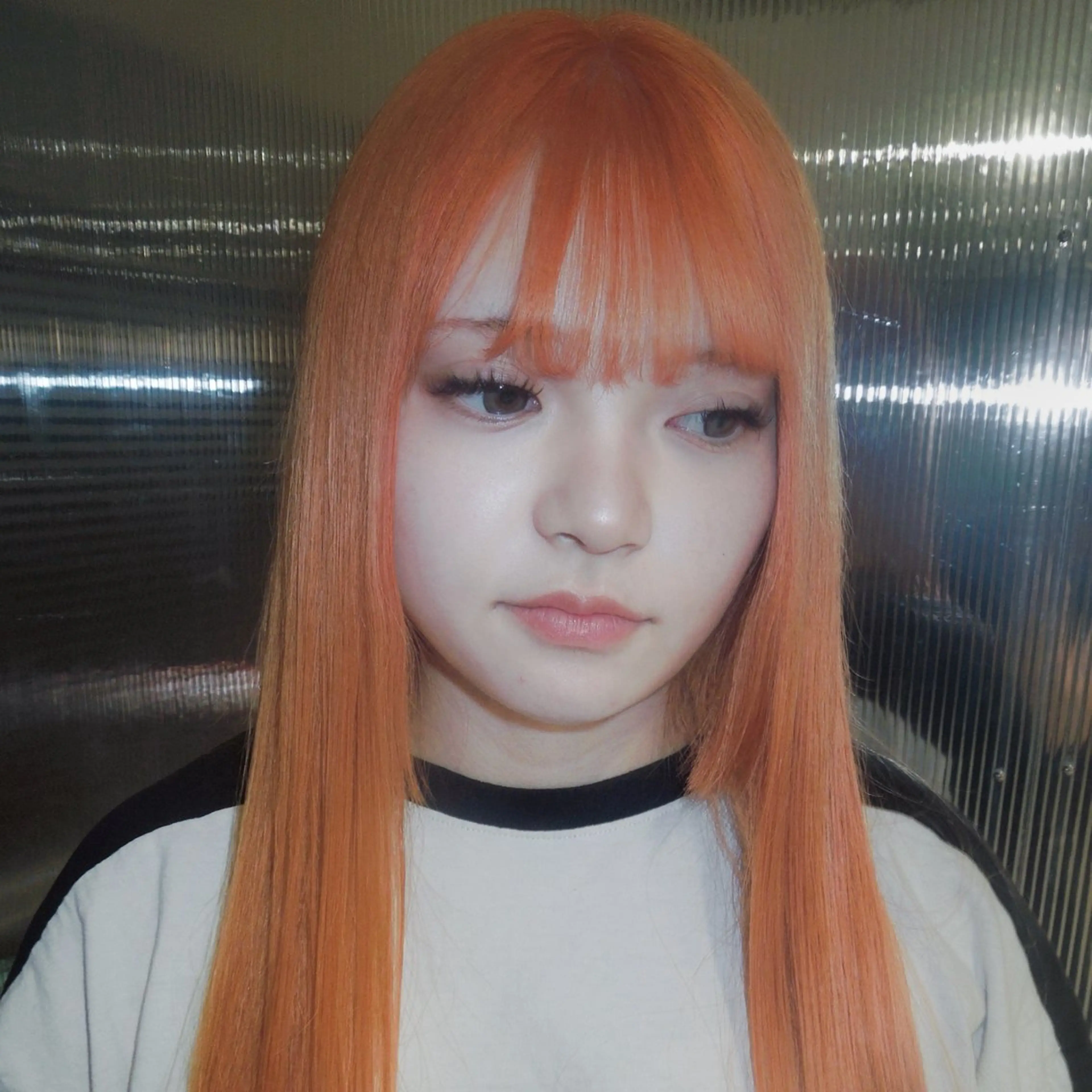 ロング カラー カット ヘアカラー トリートメント タマキ/似合わせ カット/Wカラーのヘアスタイル