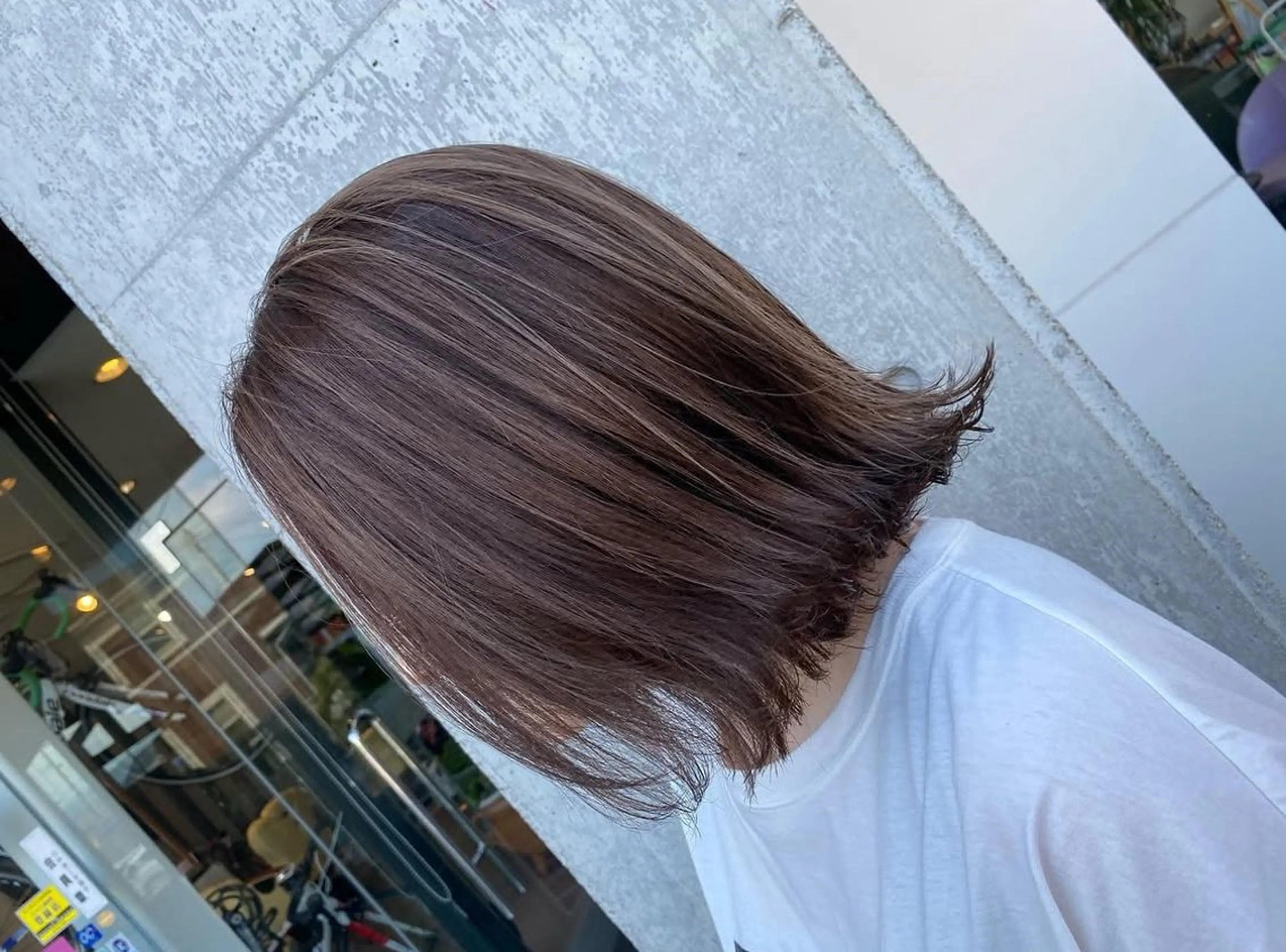 ショート ハイライト カット ヘアカラー nook’所属・【nook’】 maiのヘアスタイル