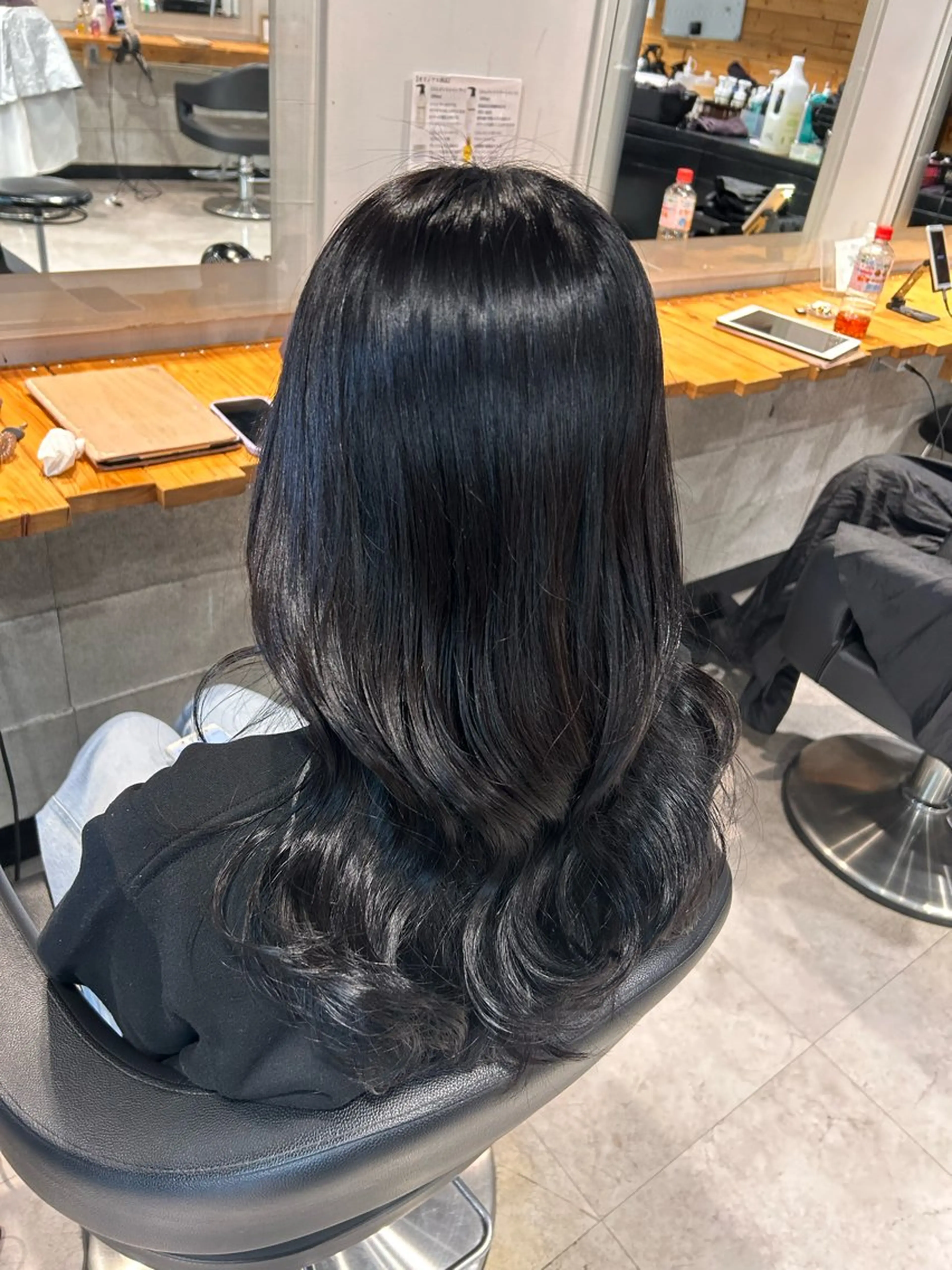 ロング ヘアカラー トリートメント ヘッドスパ レイヤーStyle 🩵菜々実のヘアスタイル