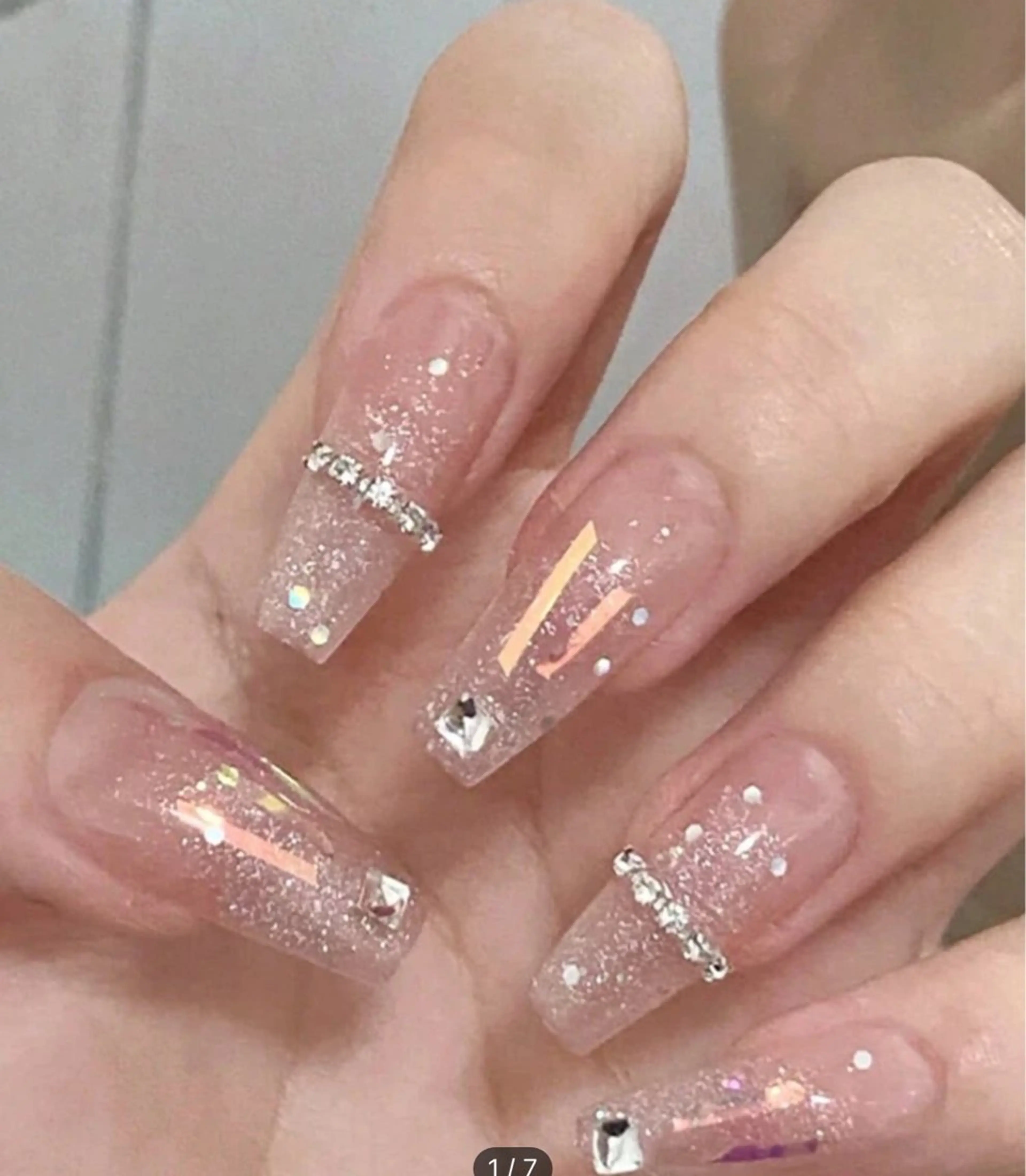 ネイル オーロラネイル フレンチネイル ジェルネイル ハロウィン キラキラネイル H.baby Nail Salonのネイルデザイン