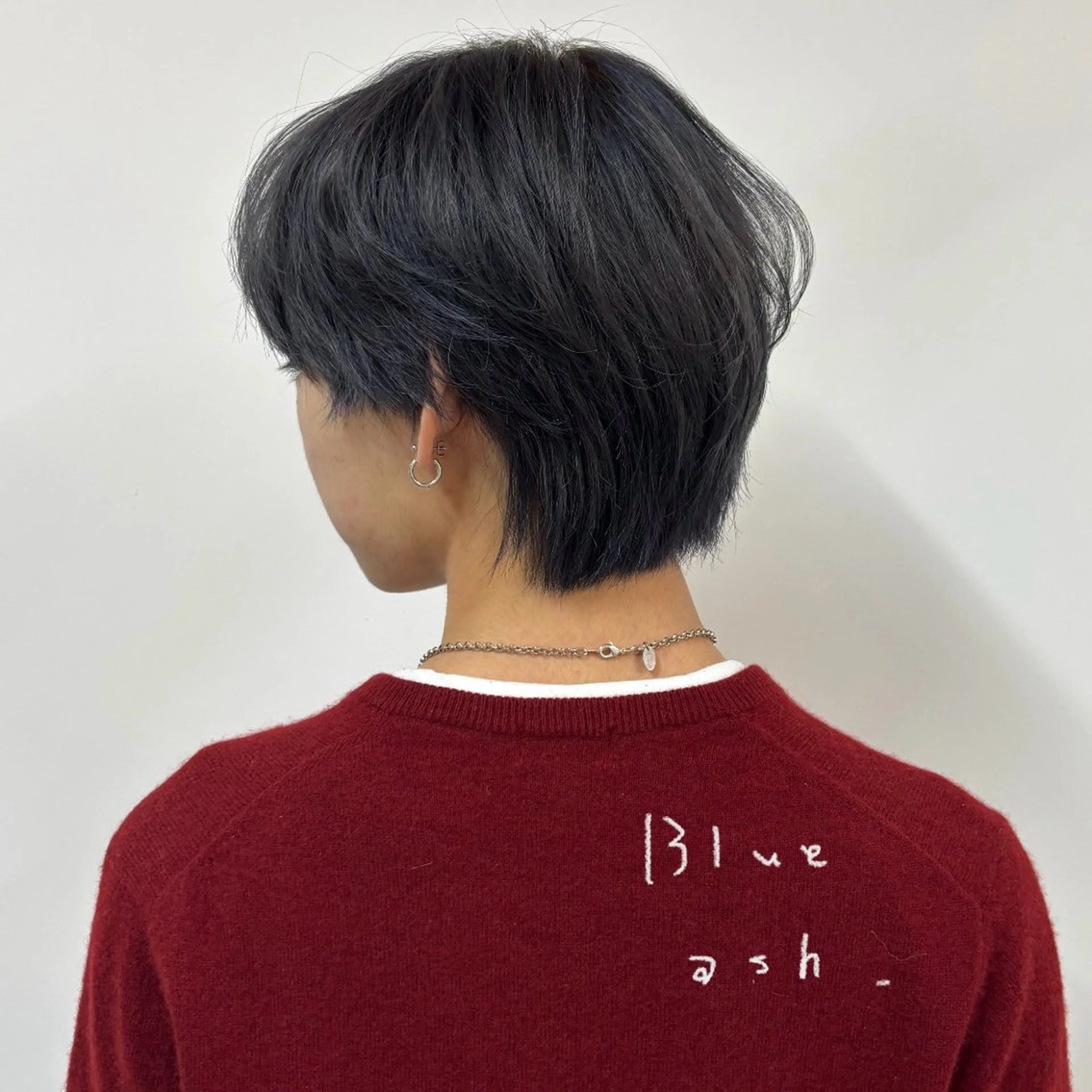 カラー メンズ メンズブリーチ メンズハイトーン アッシュ ブリーチ ブルーカラー Kouda harukaのヘアスタイル