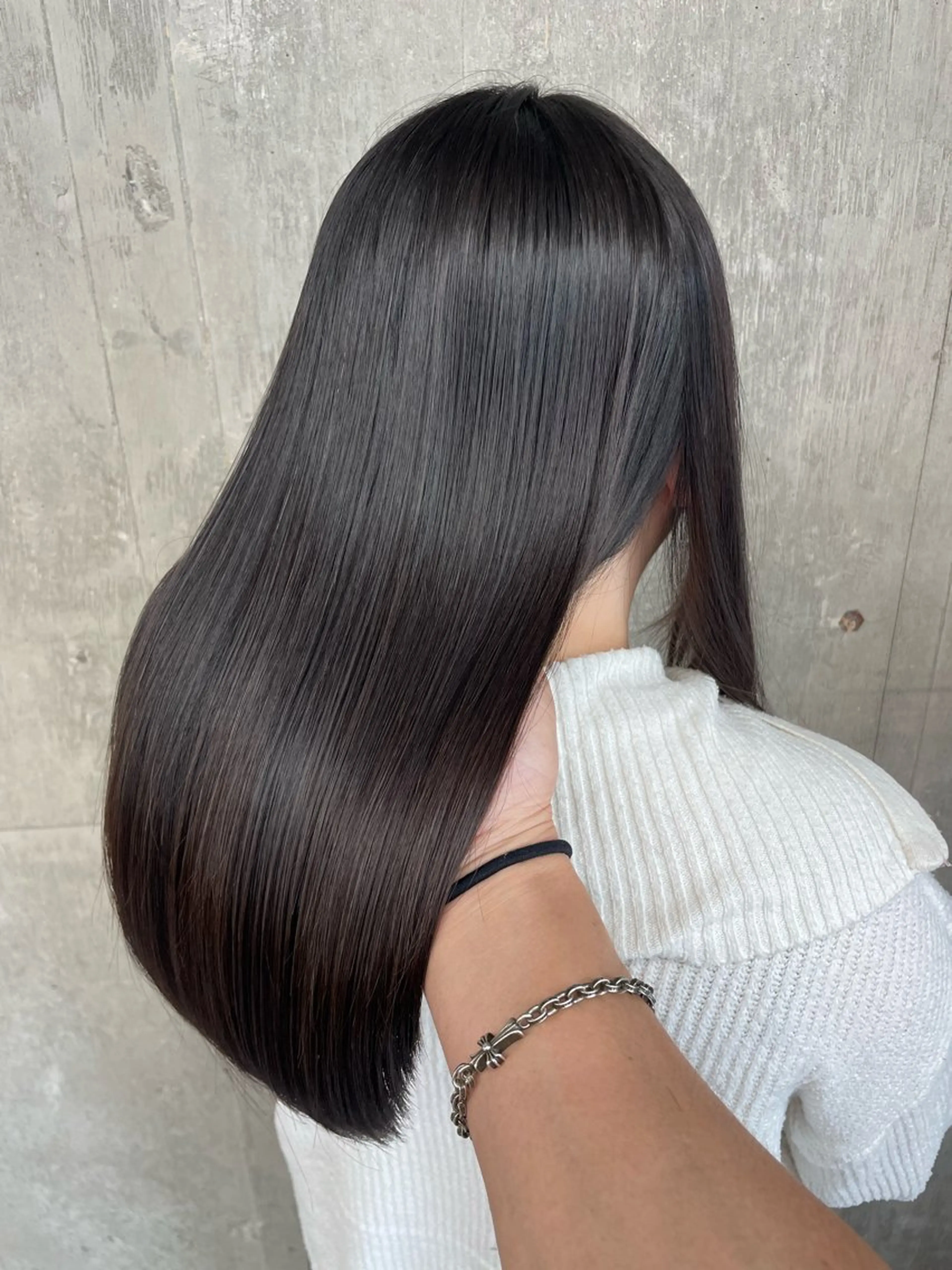 セミロング セミロングパーマ カット ヘアカラー 縮毛矯正 トリートメント 江上拓郎/ショート /酸性ストレートのヘアスタイル