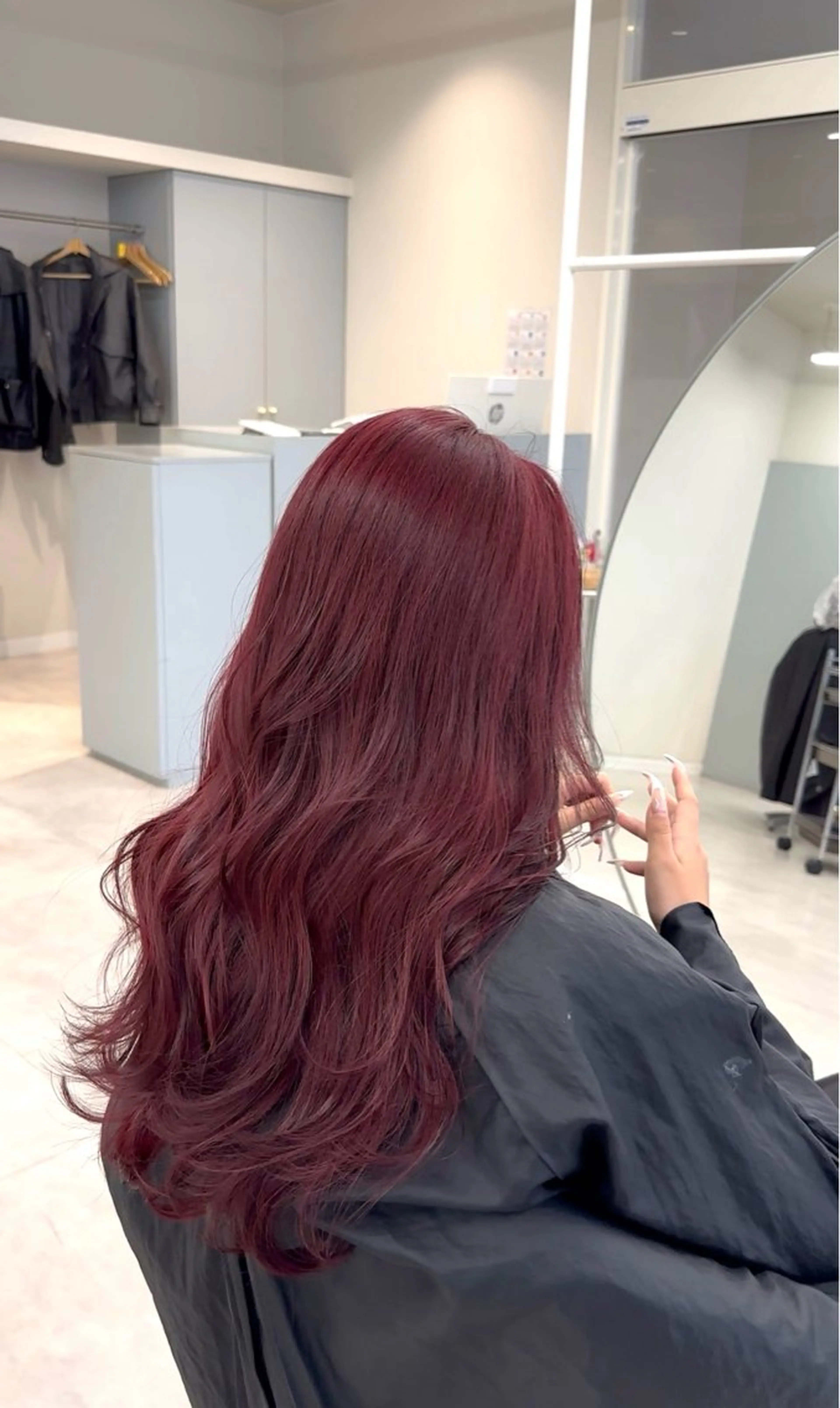 セミロング カット ヘアカラー トリートメント 🫧ペール系カラー /デザイン秀喜🫧のヘアスタイル