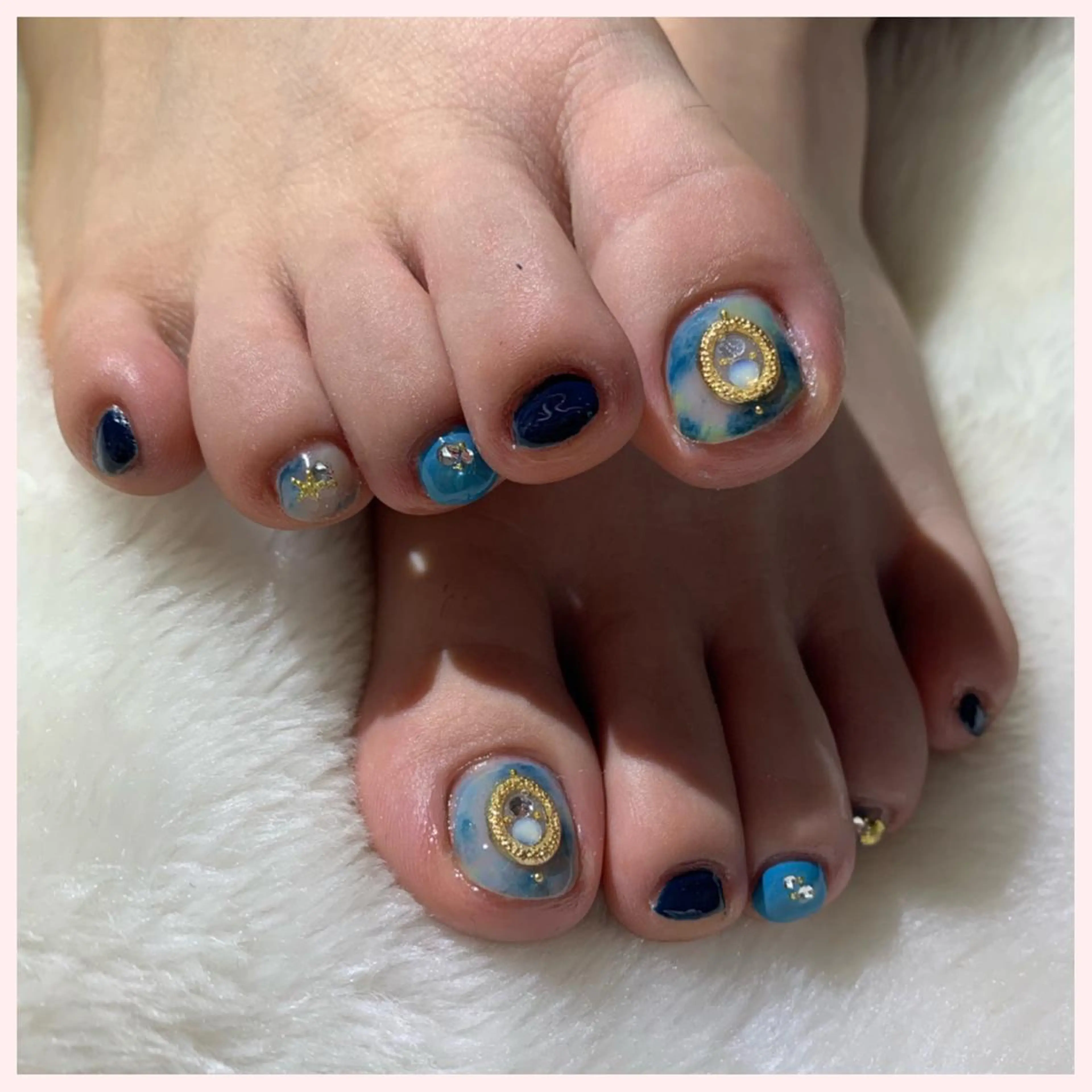 ネイル フットネイル Ogasawara Tokikaのネイルデザイン