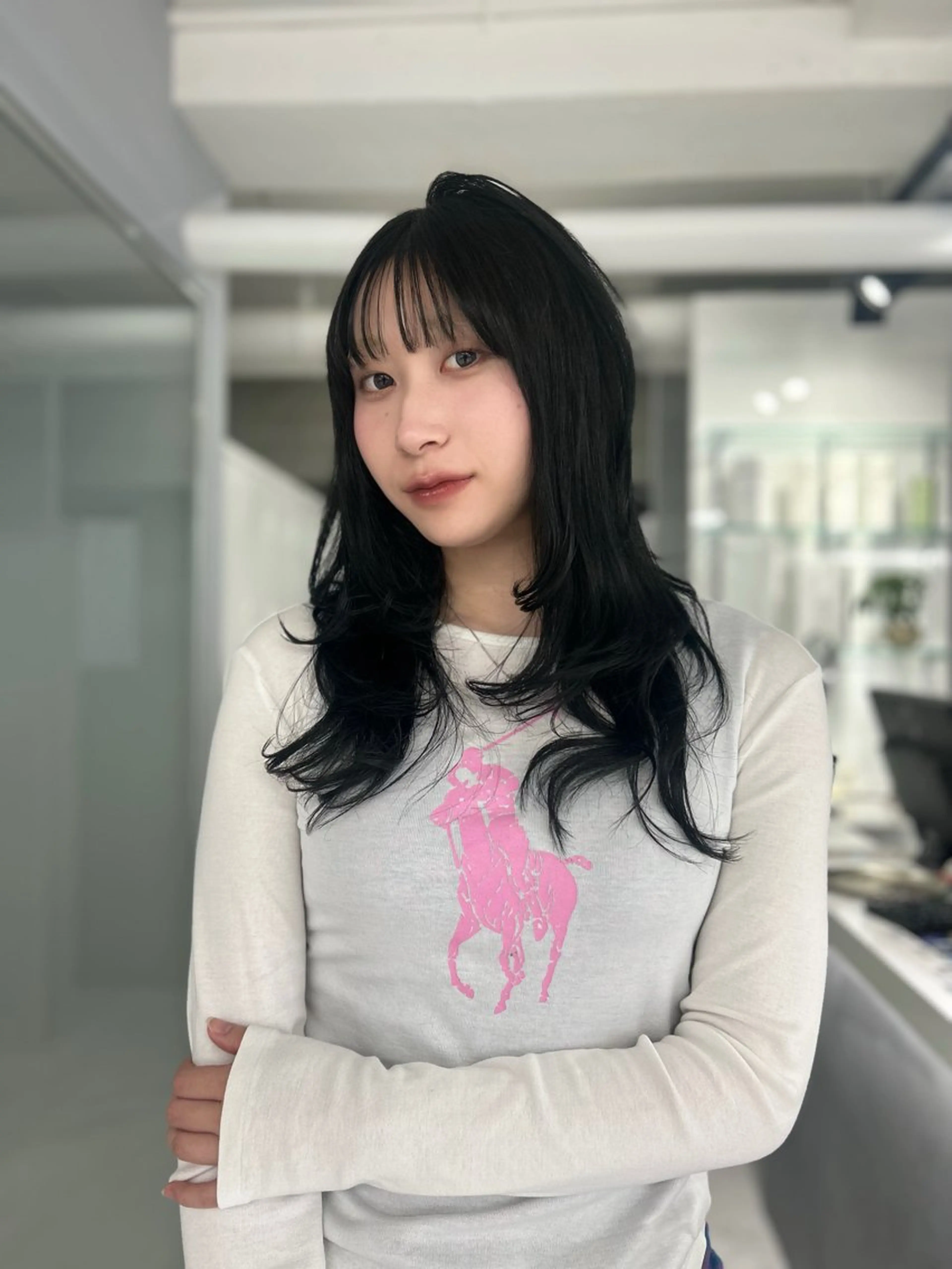 カラー ヘアカラー ️💜akari💜 ハイトーン/レイヤーのヘアスタイル