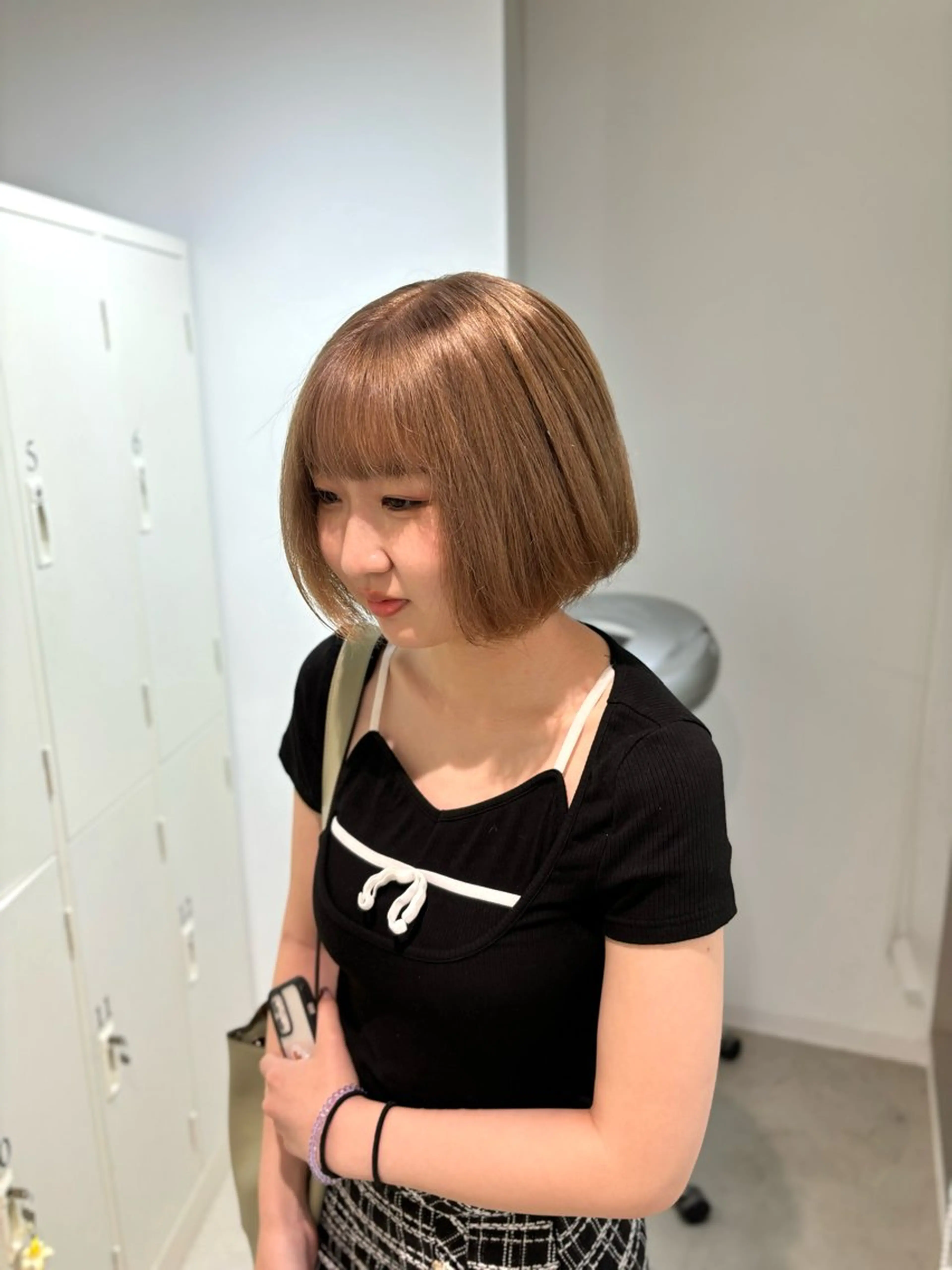 ショート カラー ヘアカラー トリートメント パーマ&ブリーチ /飯牟田/GEAR.のヘアスタイル