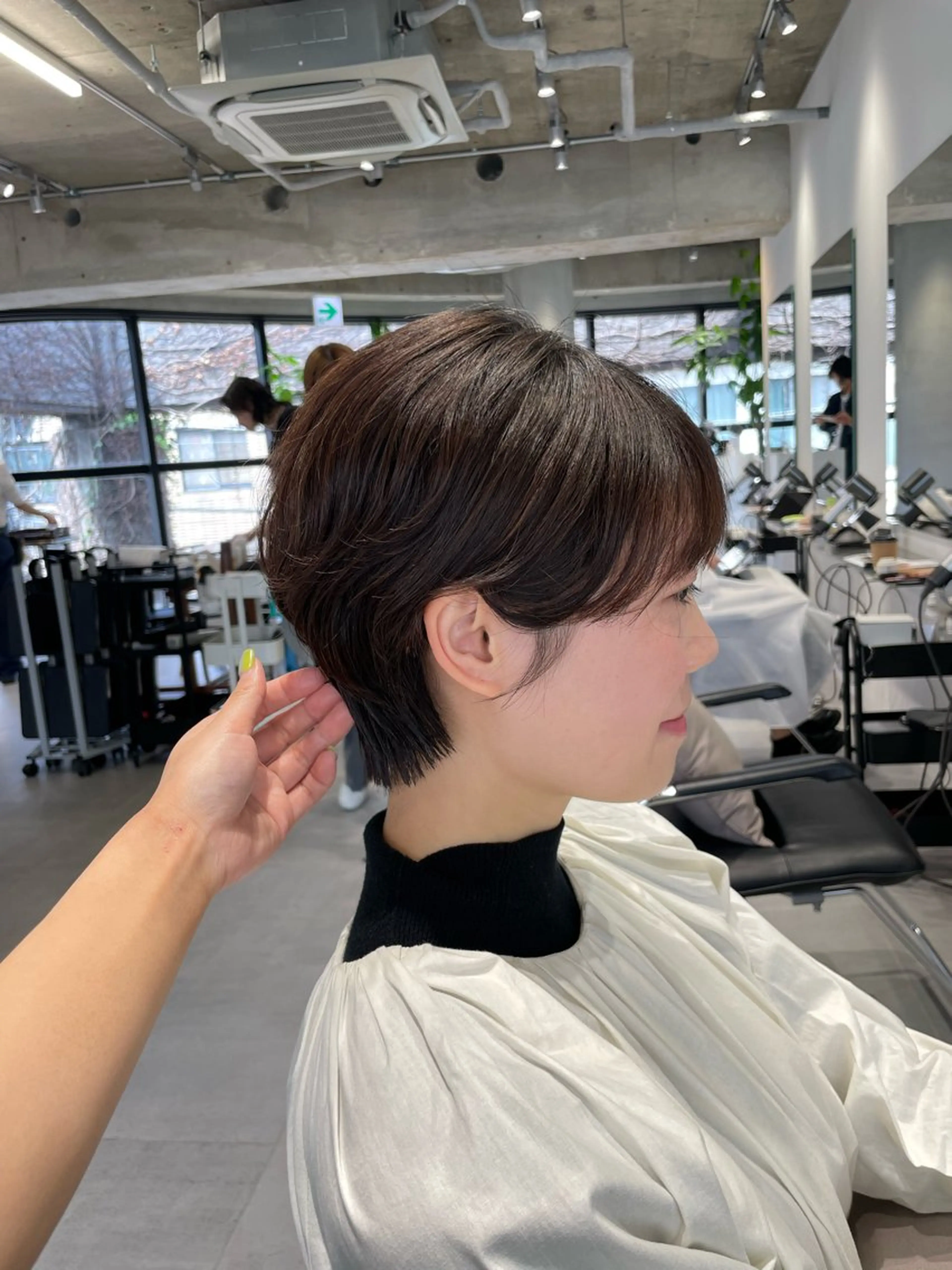 ショート ショートヘア risa 。のヘアスタイル