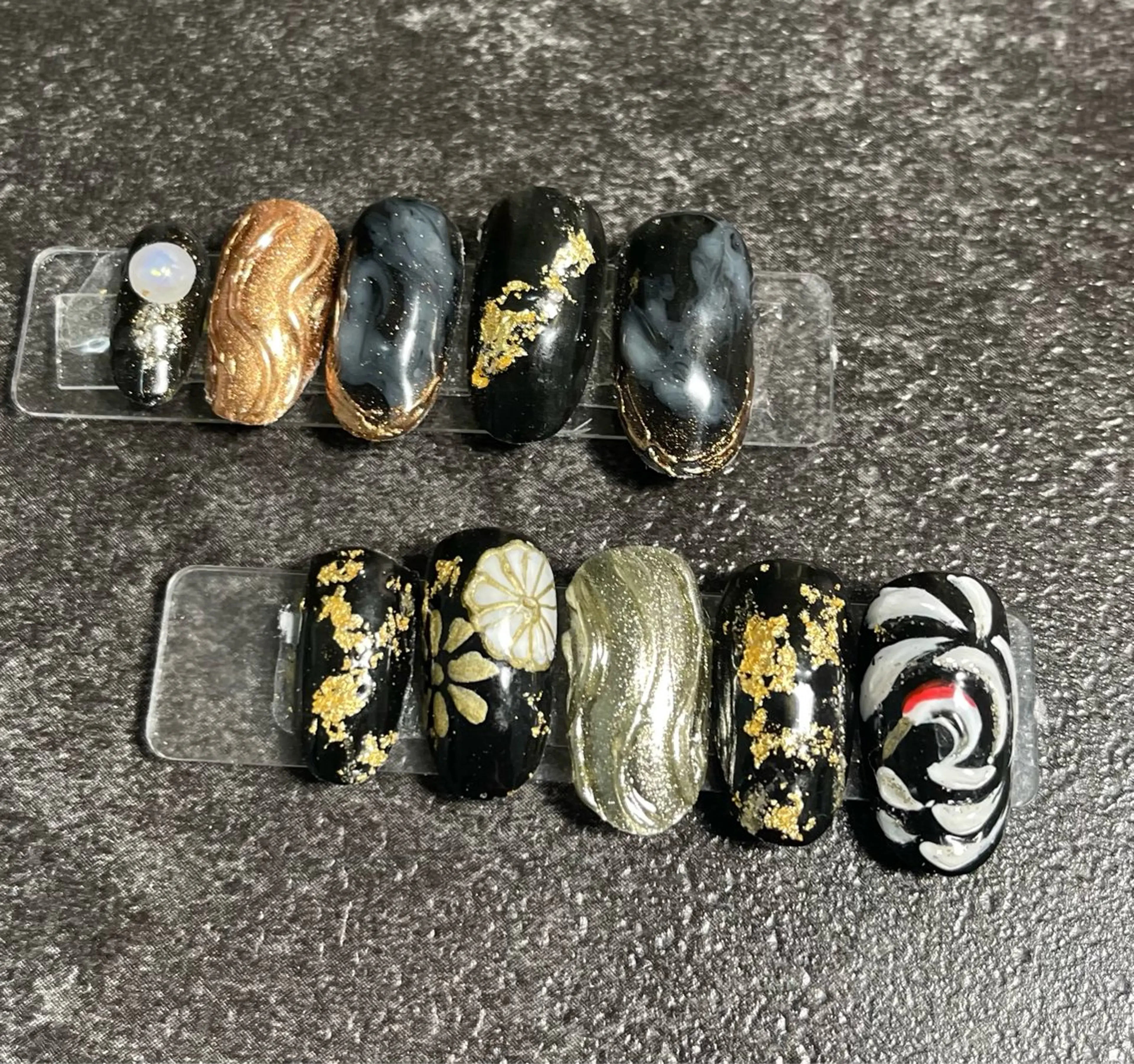 お着物に合わせたデザイン♡（オフ込み）の写真