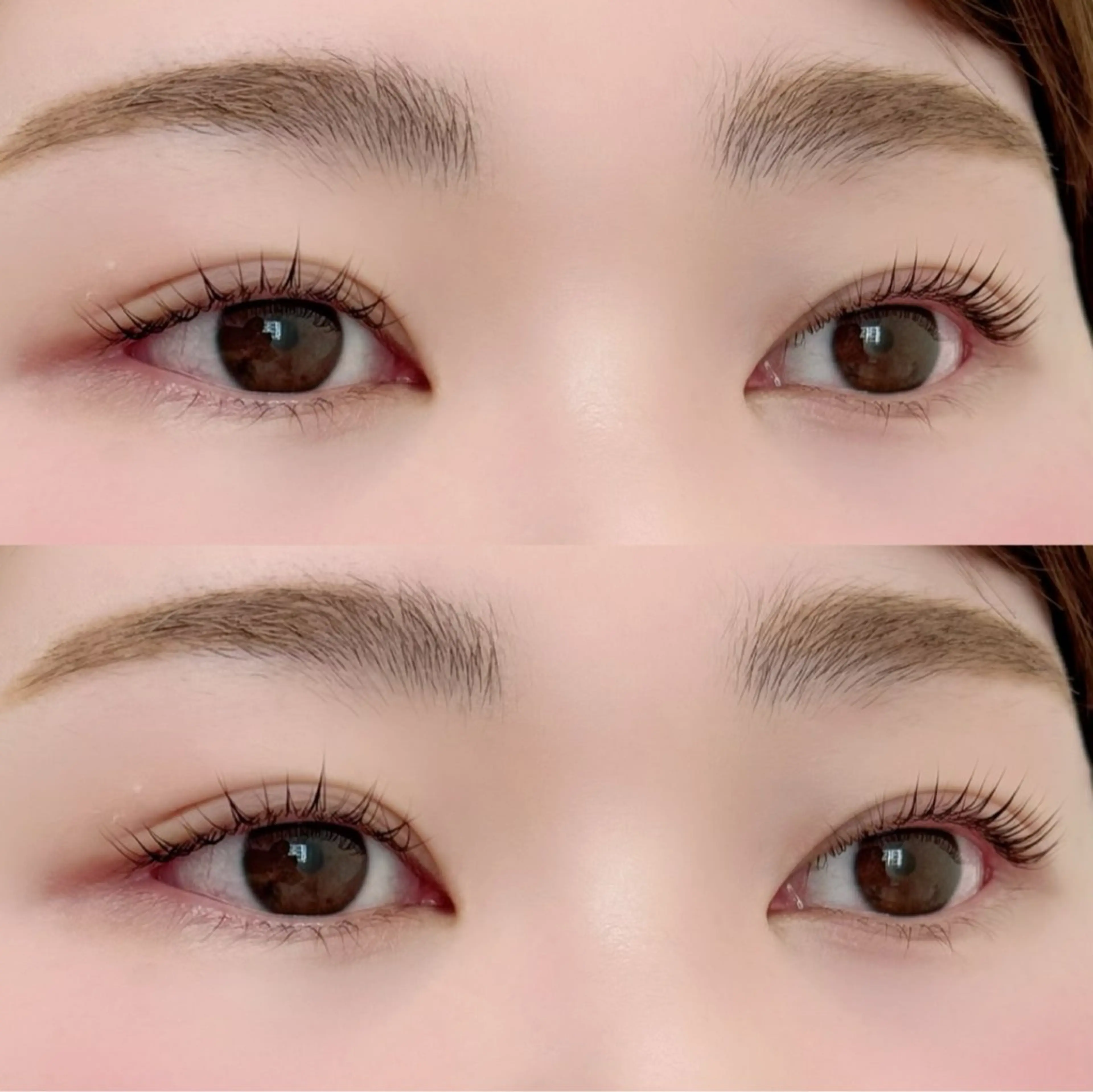 マツエク・マツパ 束感まつ毛 フラットラッシュ 韓国風マツエク ナチュラル パリジェンヌラッシュリフト CLUTCH江坂 こんどうのマツエク・マツパデザイン