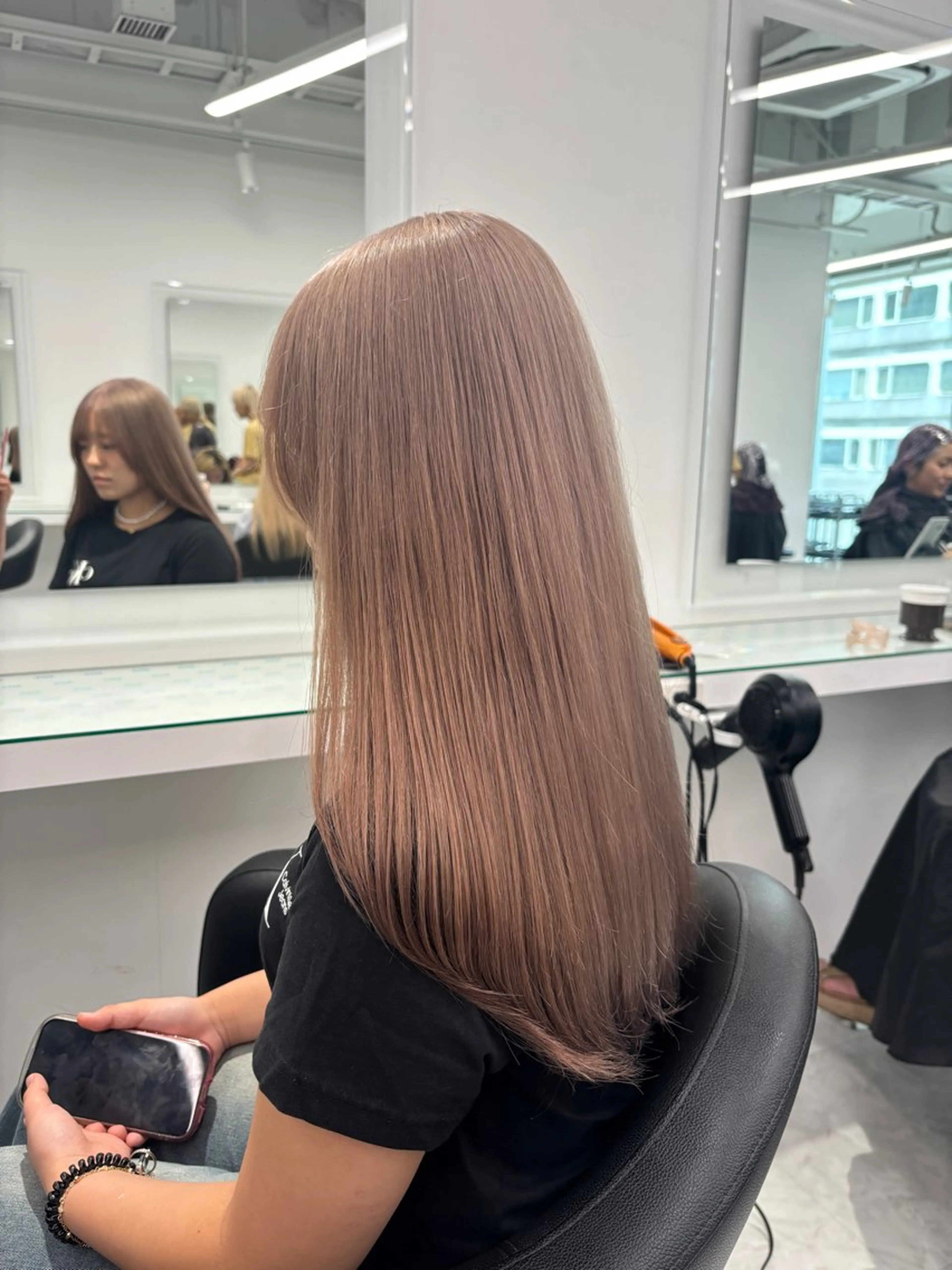 ロング カラー 💖ミルクティー💖 あかり💖のヘアスタイル